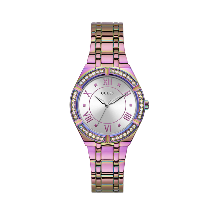 Guess Women Iridescent Analog Watch - Purple