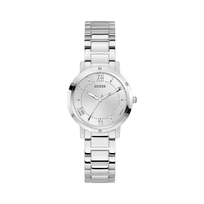 Guess Women Tone Analog Watch GW0404L1- Silver