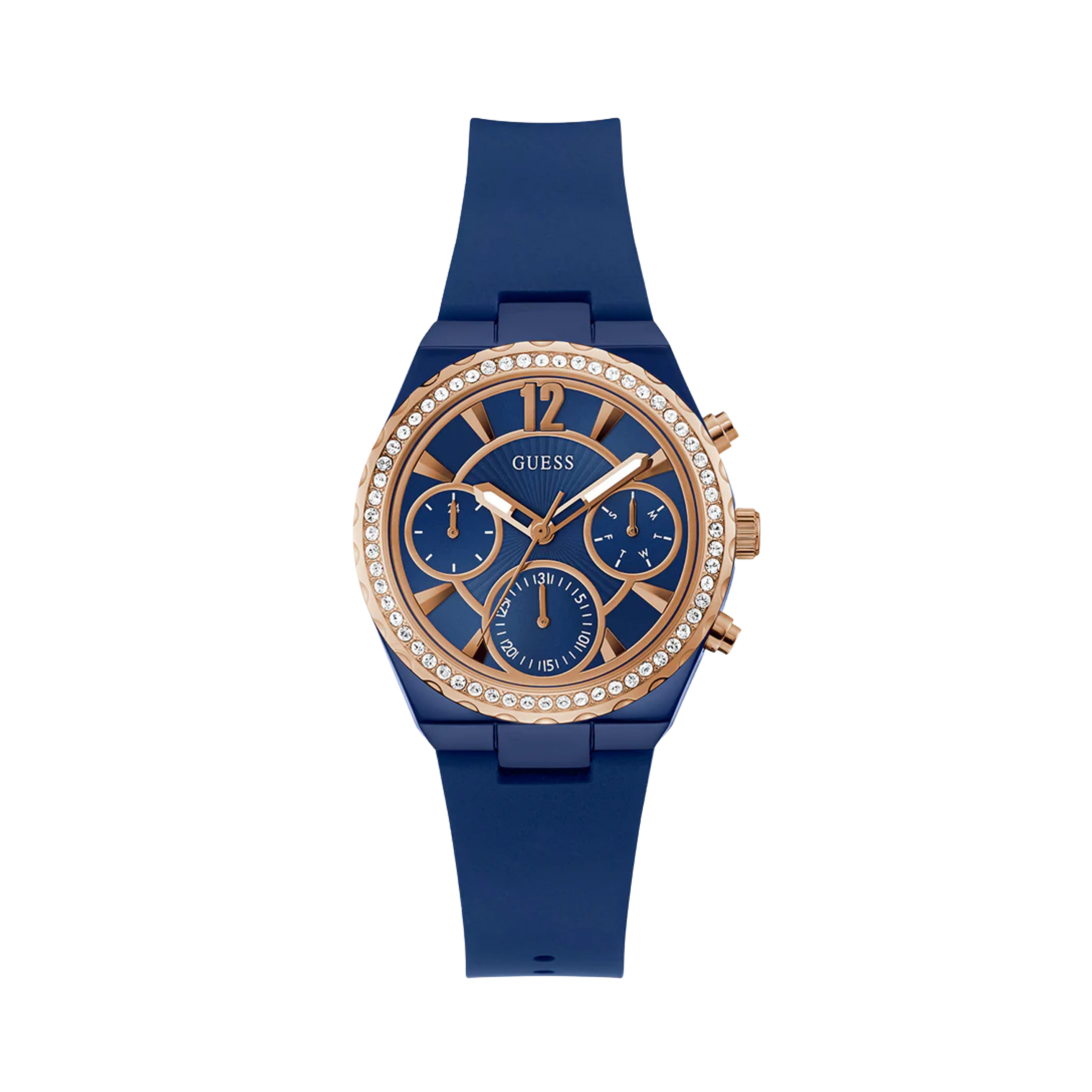 Guess Women Blue Multi Function Watch - Blue