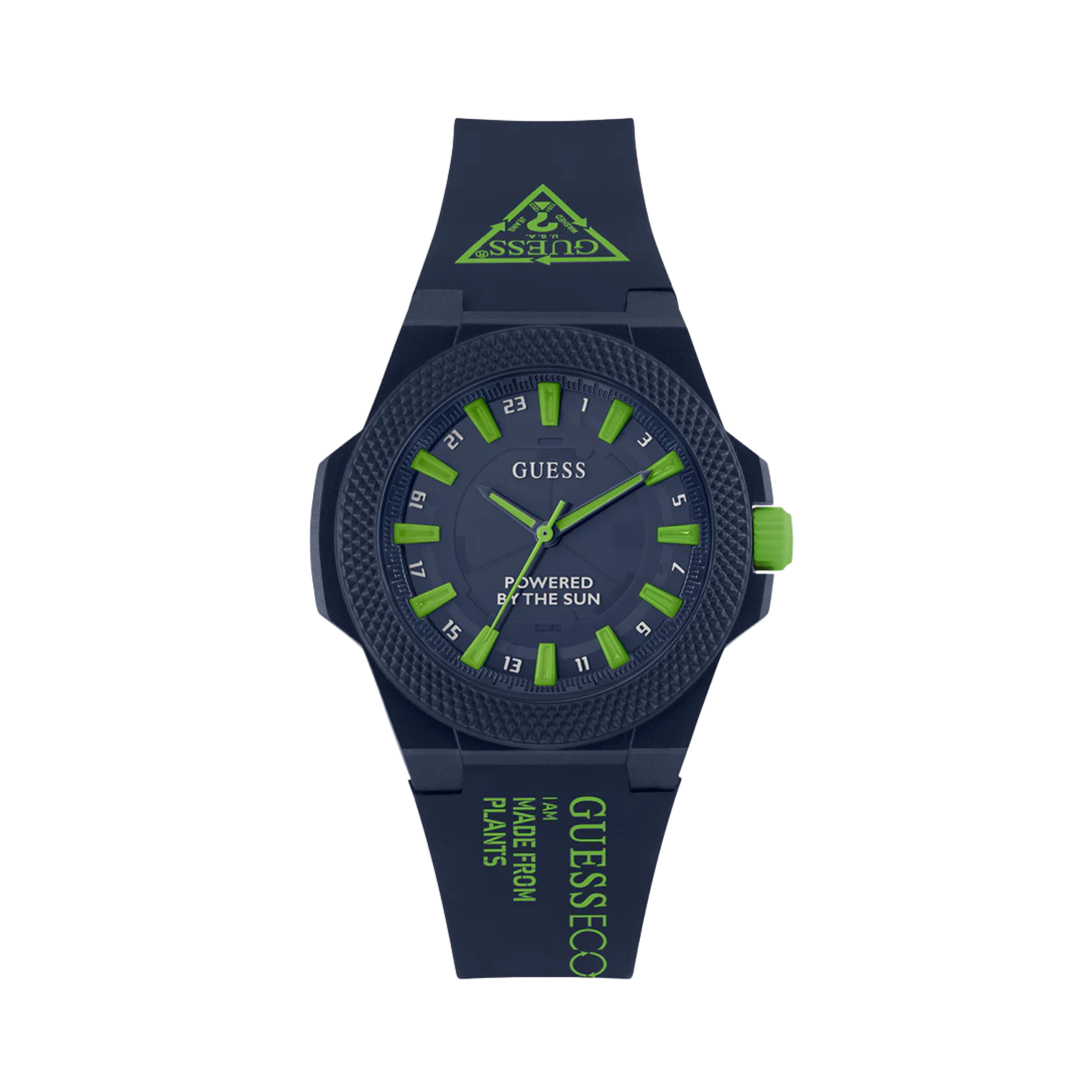 Guess Women Eco Friendly Made From Plants Blue Watch - Blue