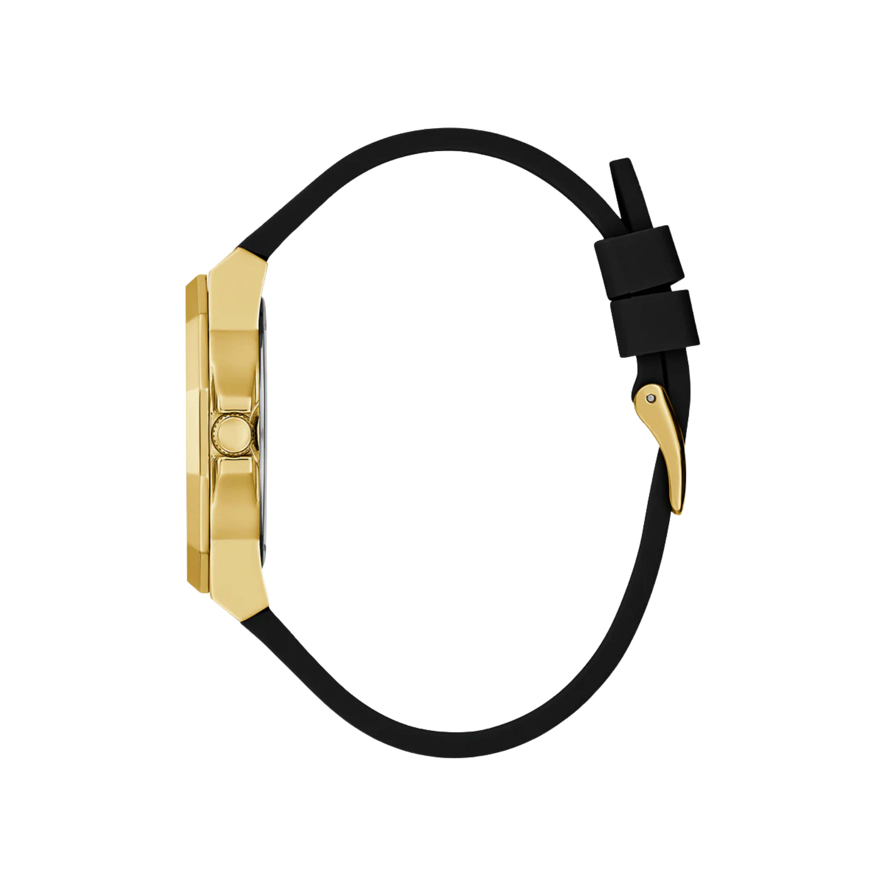 Guess Women Black Gold Tone Analog Watch GW0598L2 - Black Gold