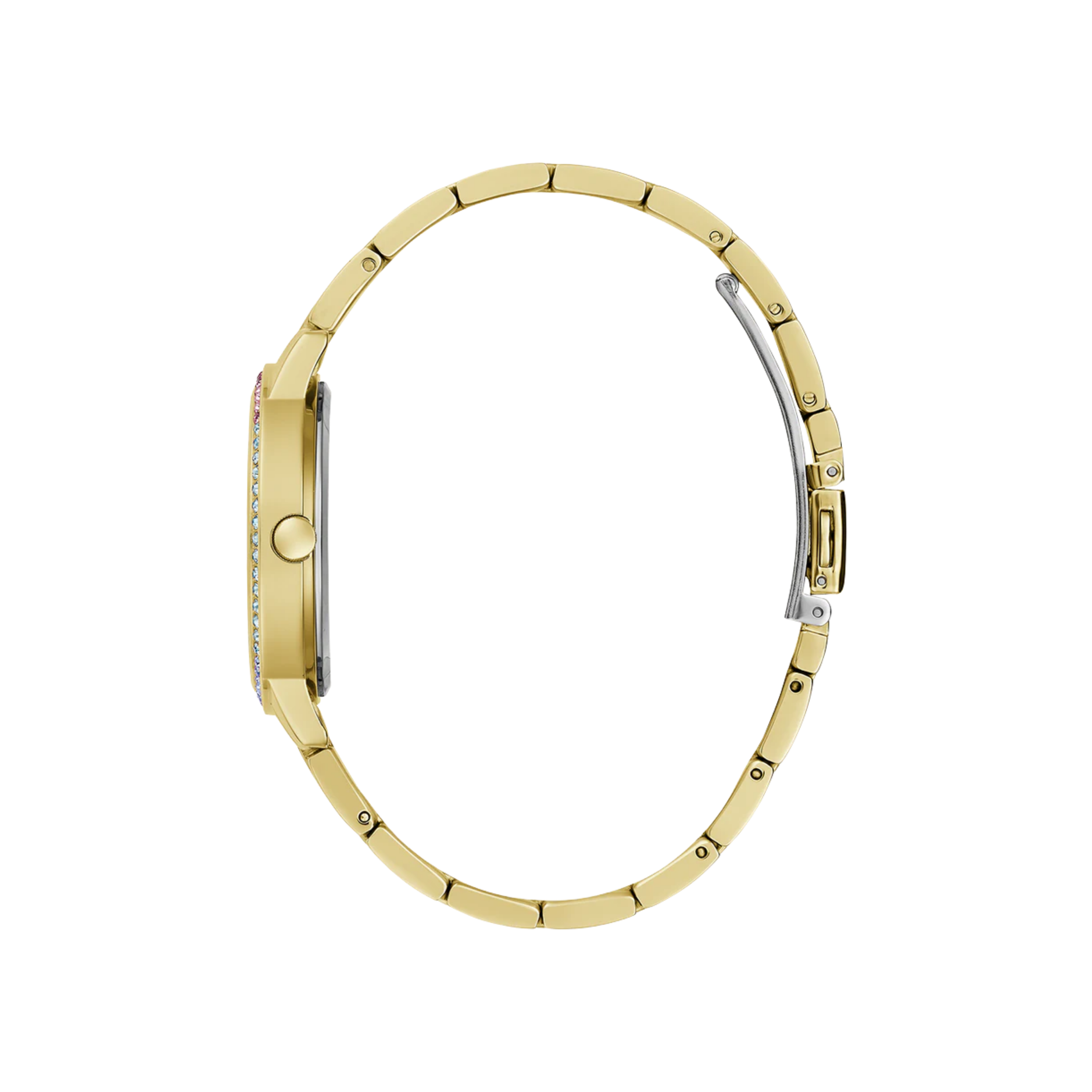 Guess Women Gold Tone Date Watch GW0657L2 - Gold
