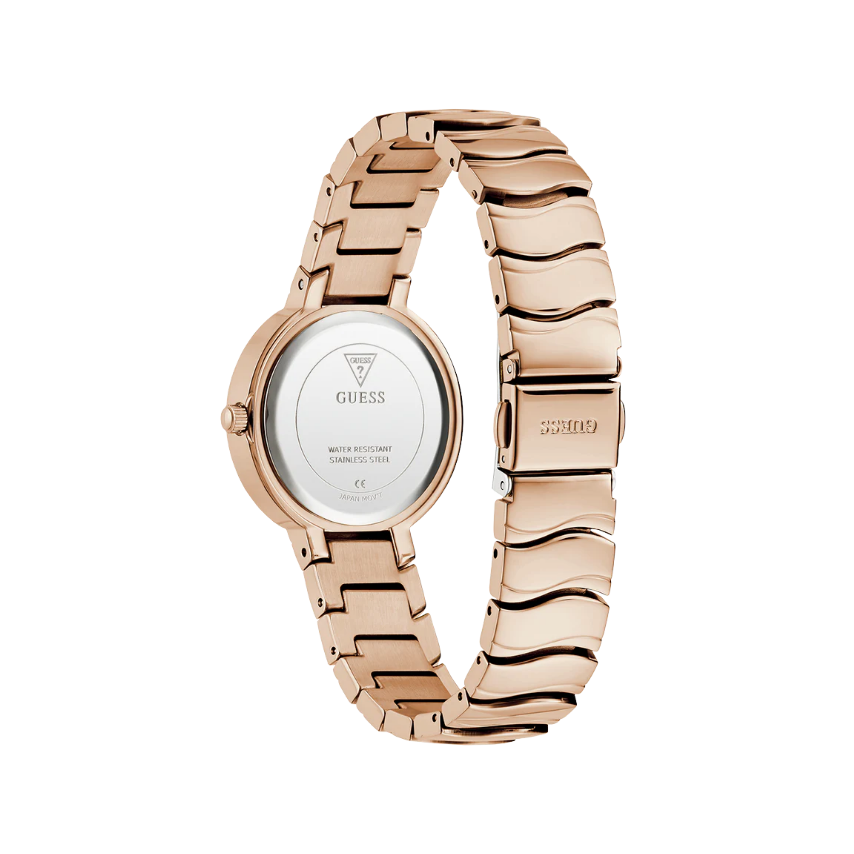 Guess Women Rose Gold Tone Analog Watch GW0871L3 - Rose Gold