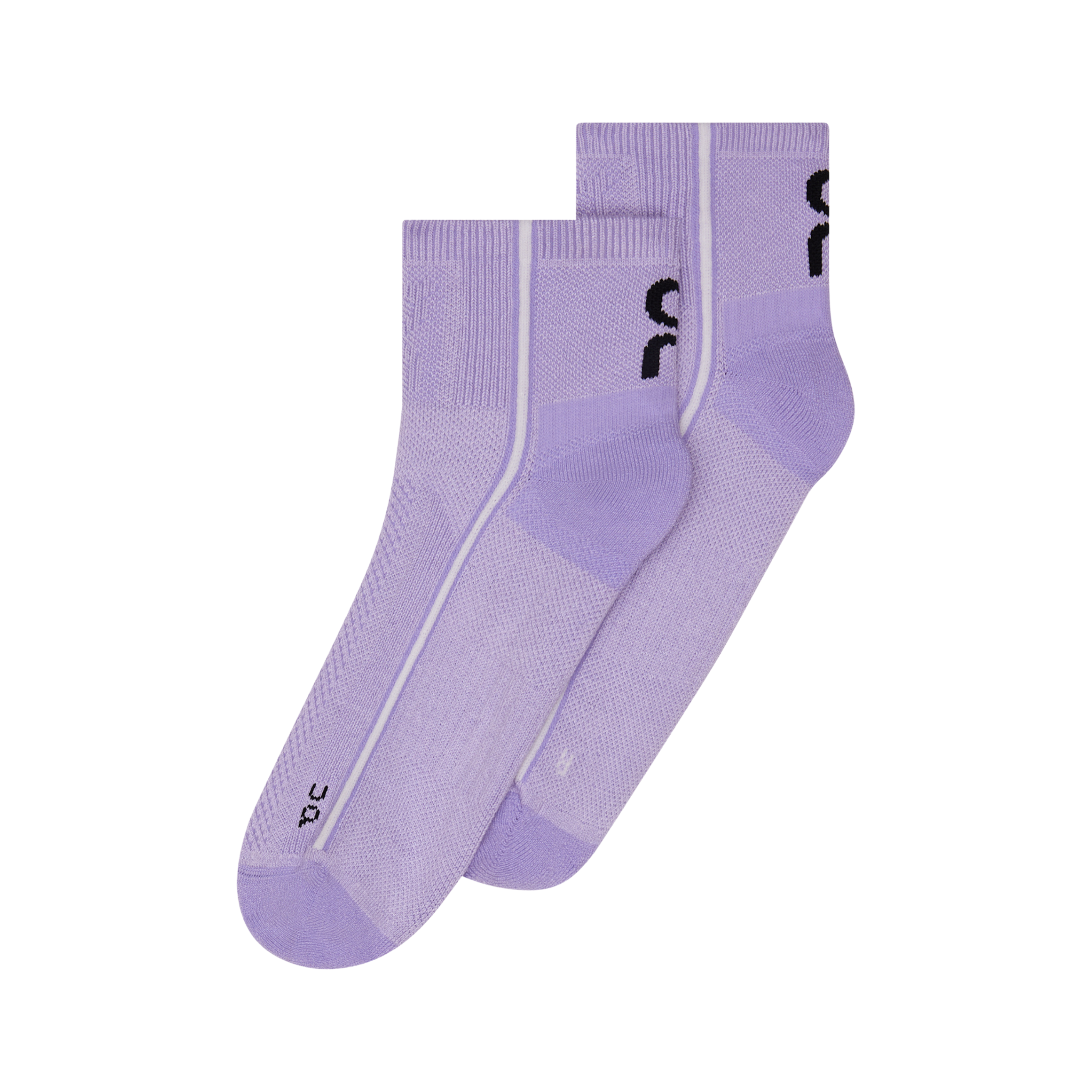 On Court Sock Mid - Bloom Ivory
