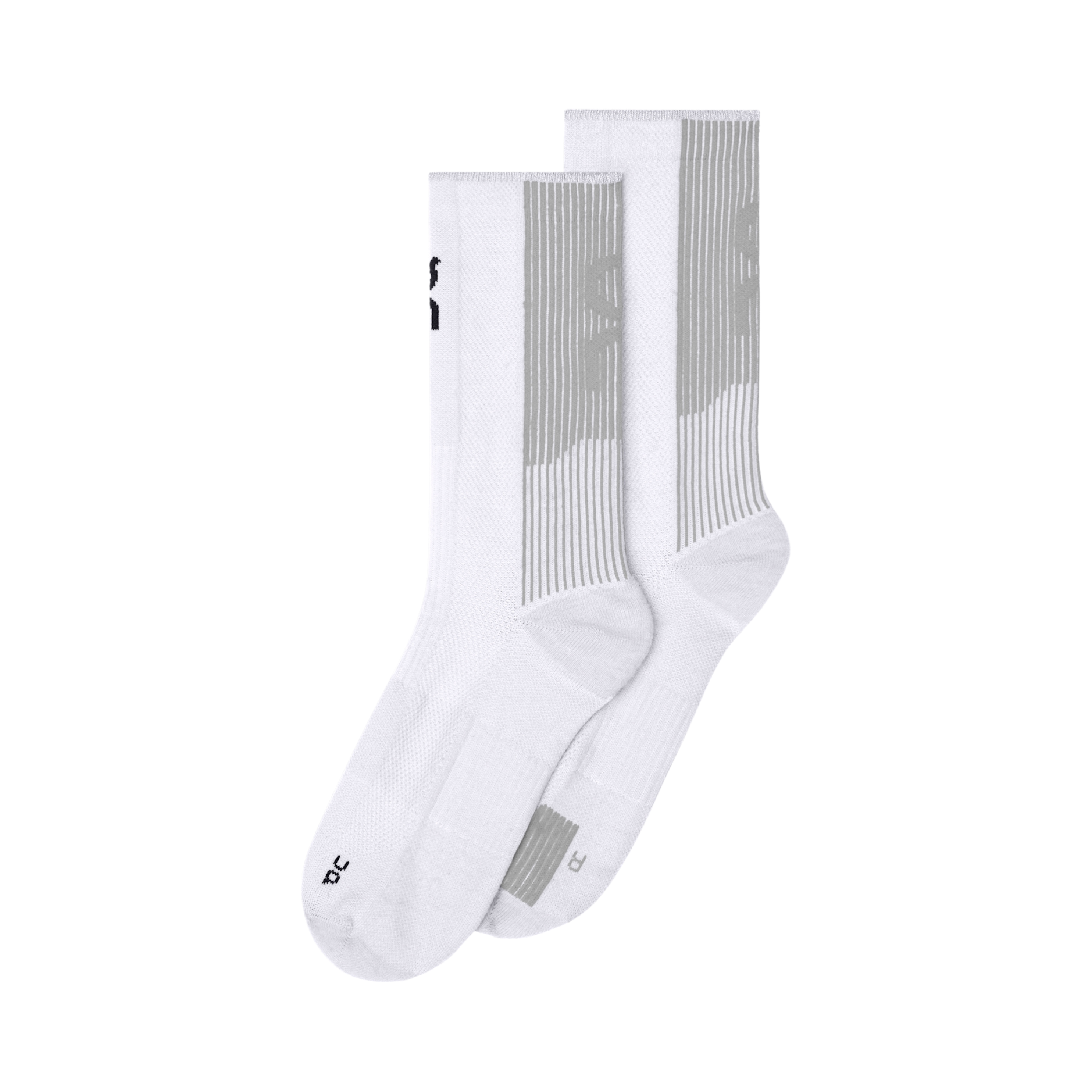 On Performance Run Sock High - White Glacier
