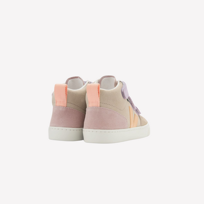 Veja Kids V-10 Mid - Almond Peach