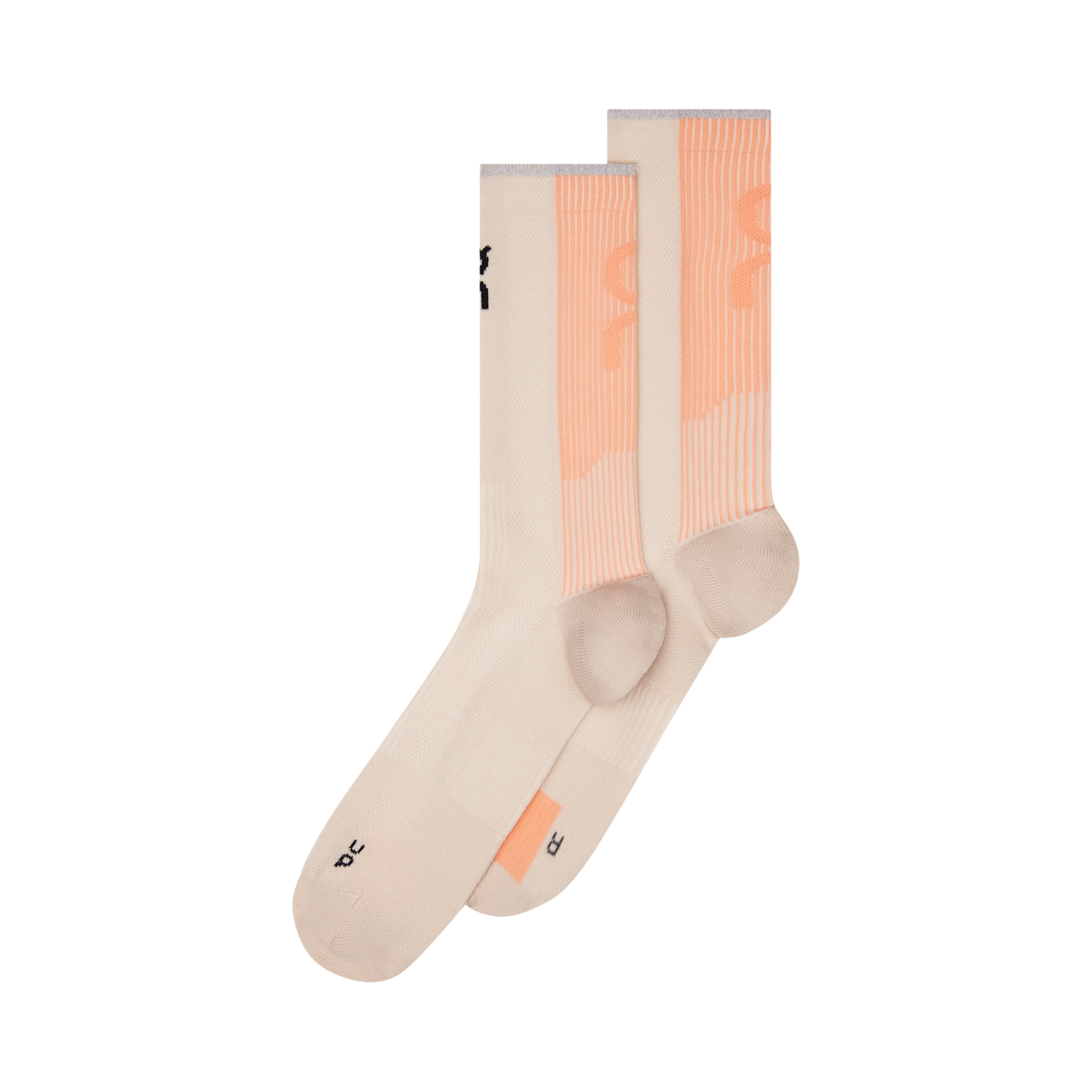 On Performance Run Sock High - Pearl Sunstone