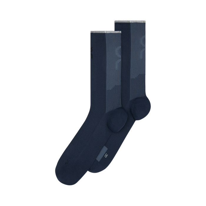 On Performance Run Sock High - Navy