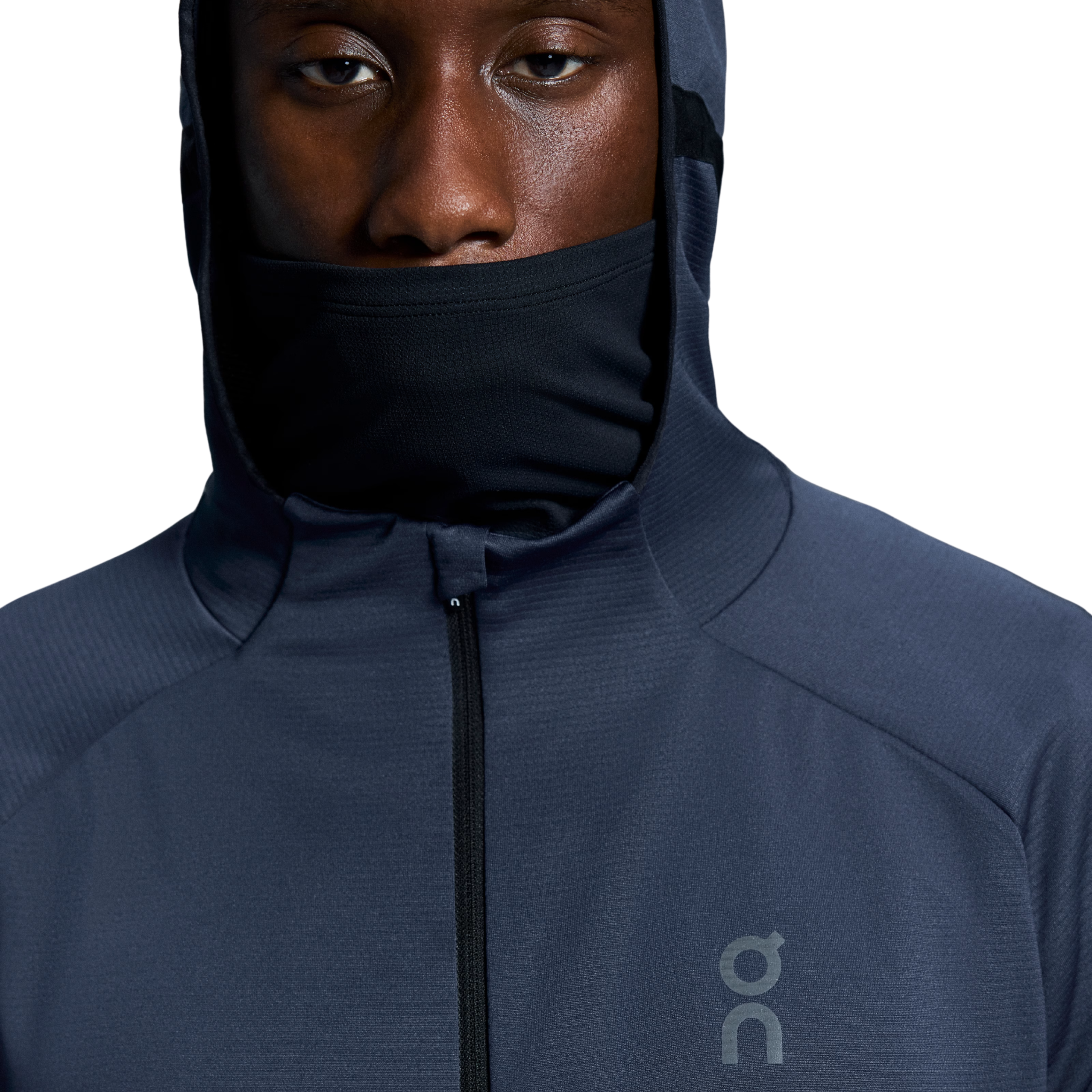 ON Men Climate Zip Hoodie - Midnight