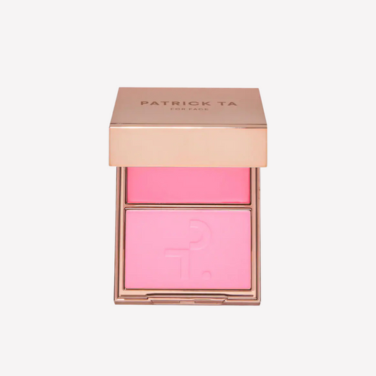 Patrick Ta Double-Take Crème & Powder Blush Duo - Just Enough