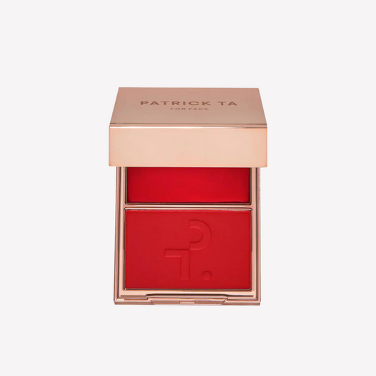 Patrick Ta Double-Take Crème & Powder Blush Duo - She Left Me On Red