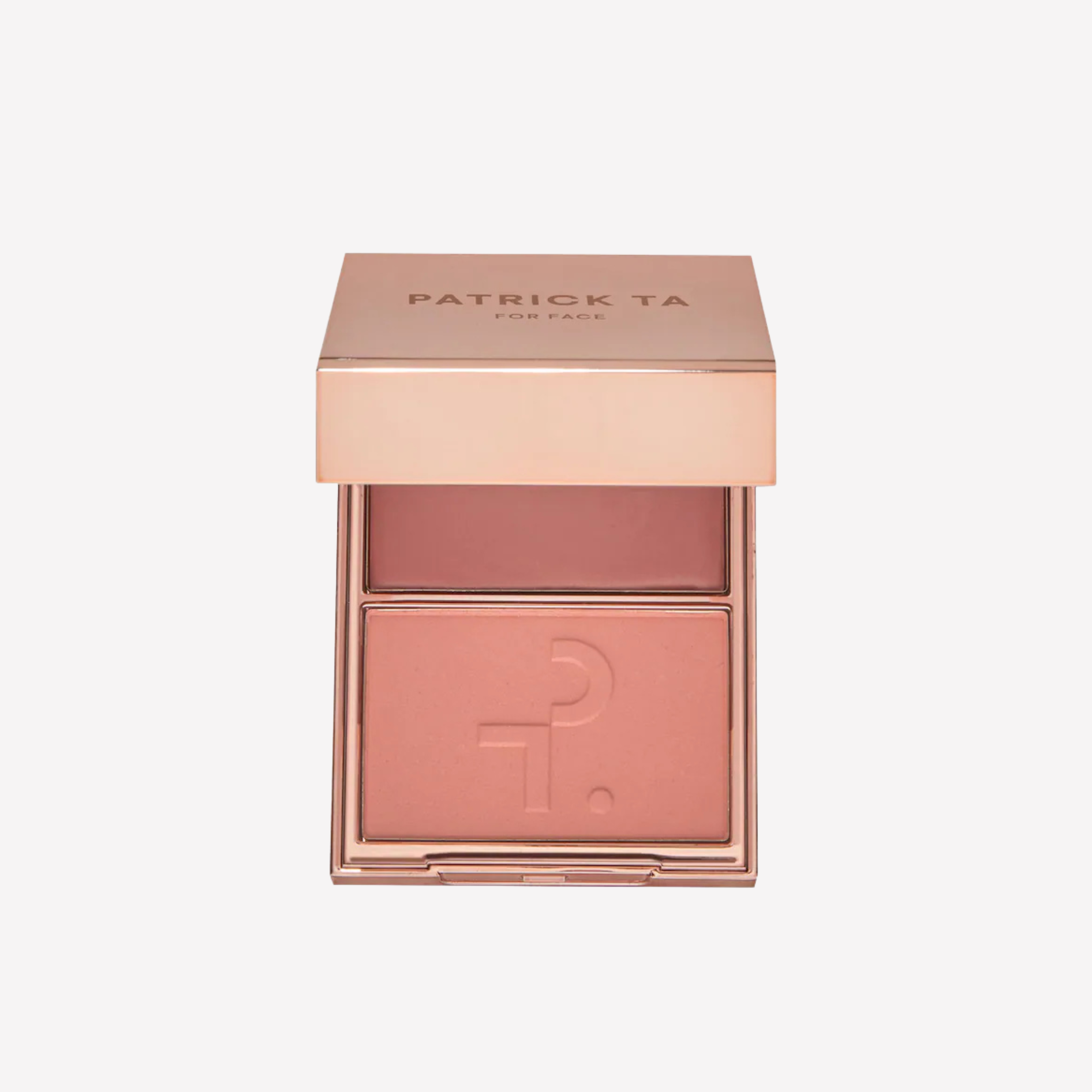 Patrick Ta Double-Take Crème & Powder Blush Duo - Not Too Much