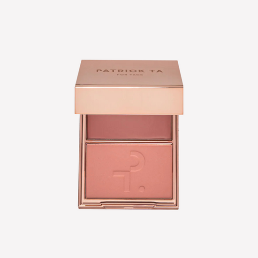 Patrick Ta Double-Take Crème & Powder Blush Duo - Not Too Much