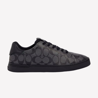 COACH Men's Clip Low Top Sneaker - Charcoal