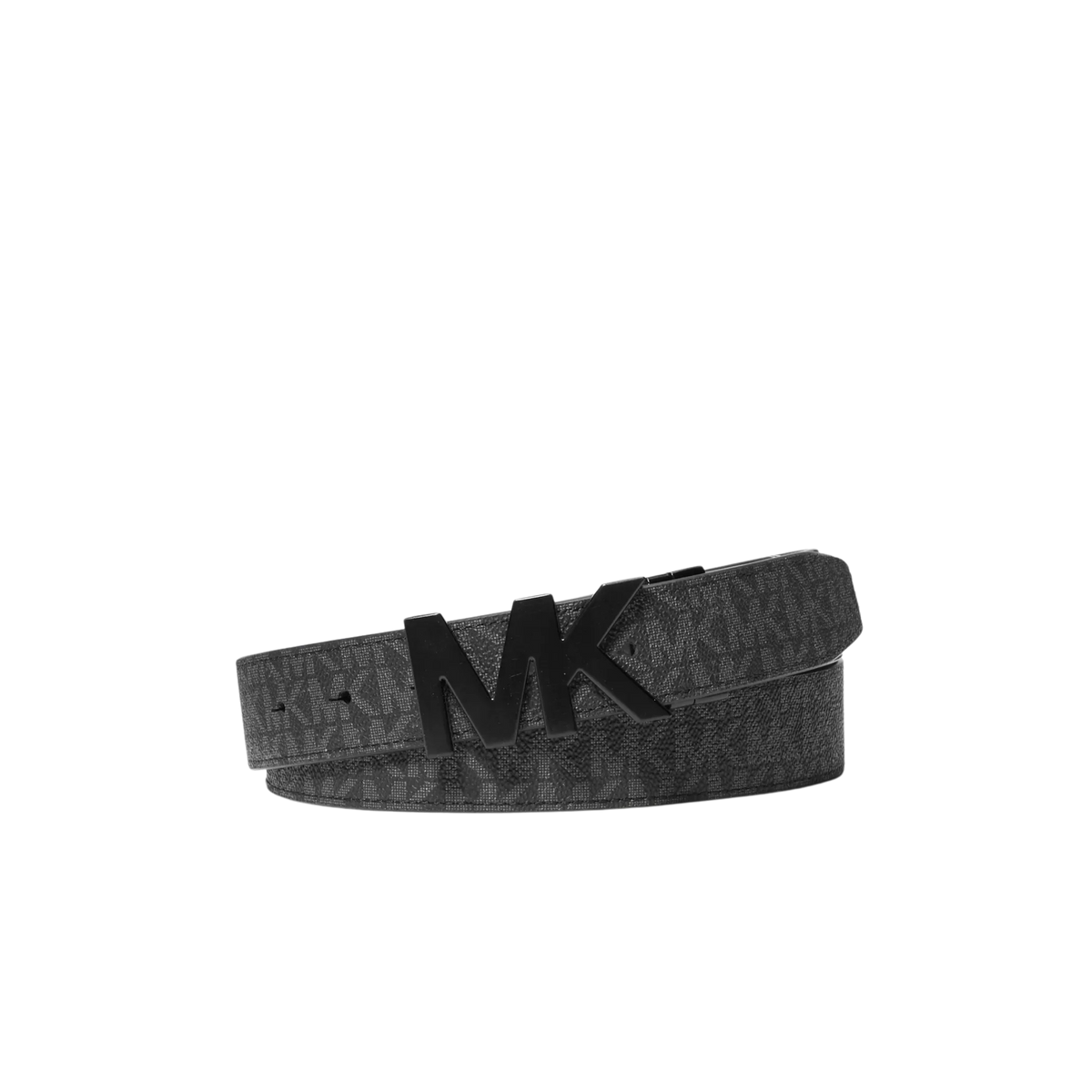 Michael Kors Men Reversible Signature Logo Buckle Belt - Black