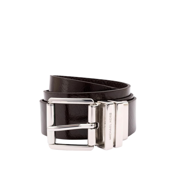 Michael Kors Women 1.5 Inch Leather Reversible Belt - Chocolate