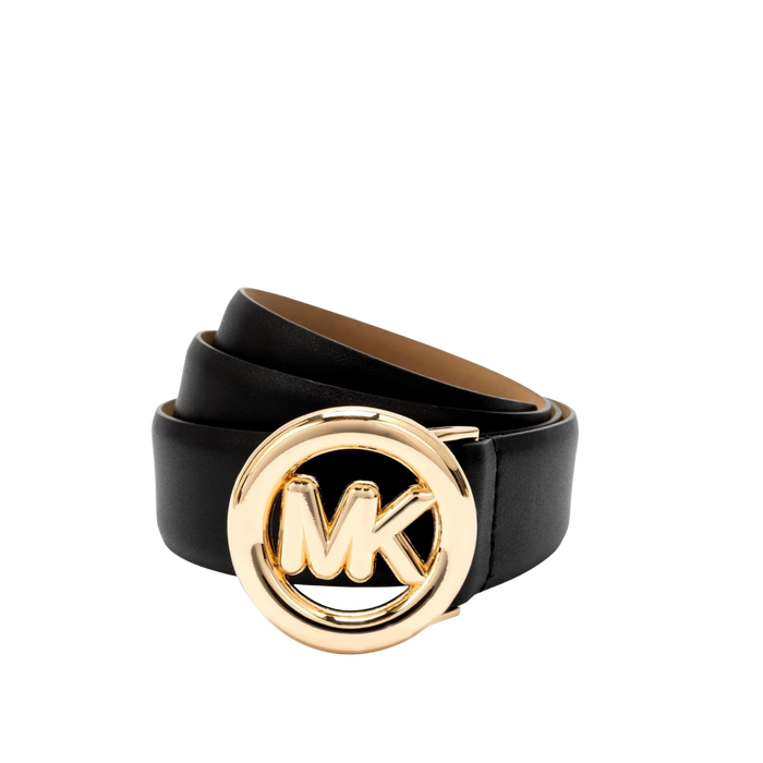 Michael Kors Women Non Reversible Leather Belt - Black