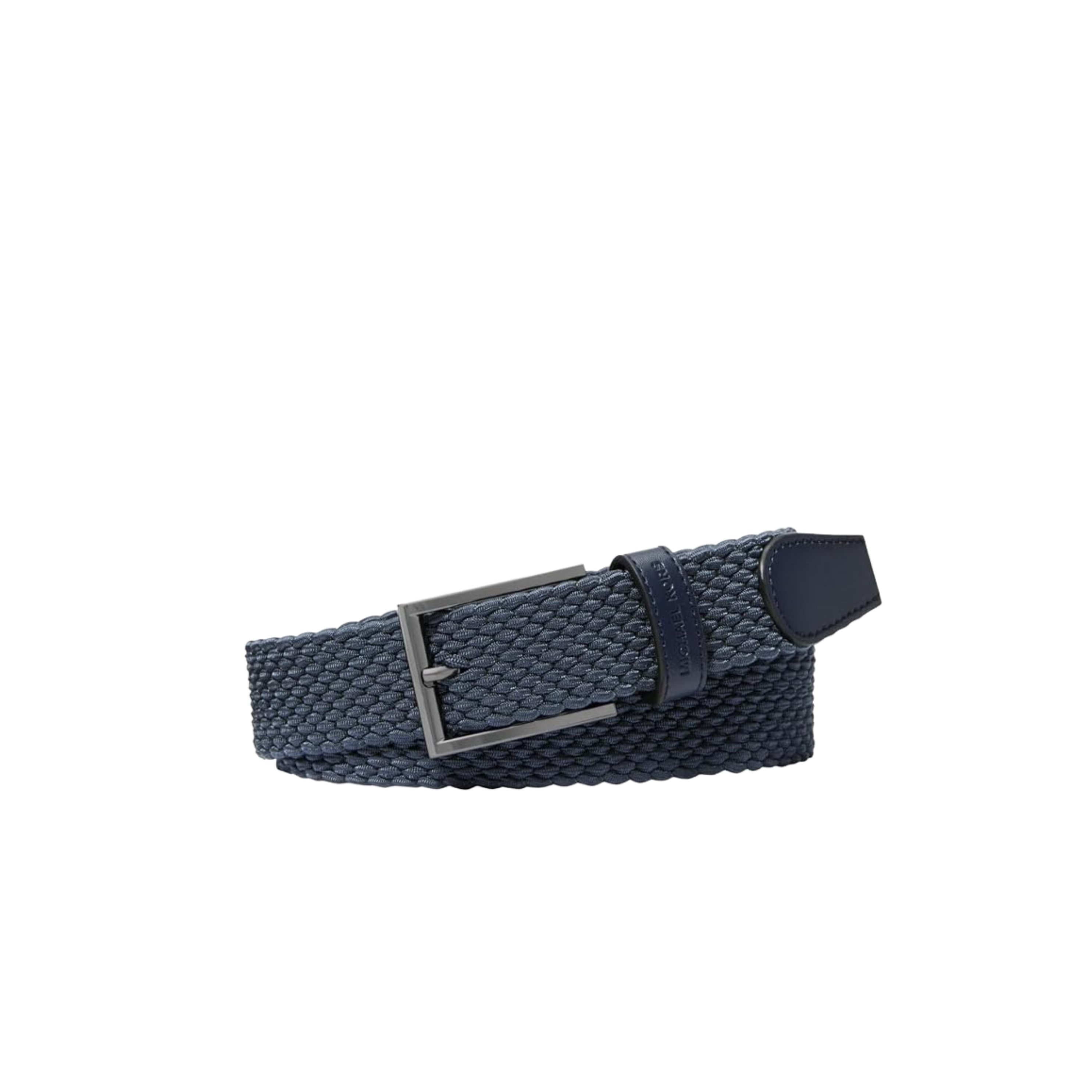 Michael Kors Men 34mm Classic Dress Belt - Navy