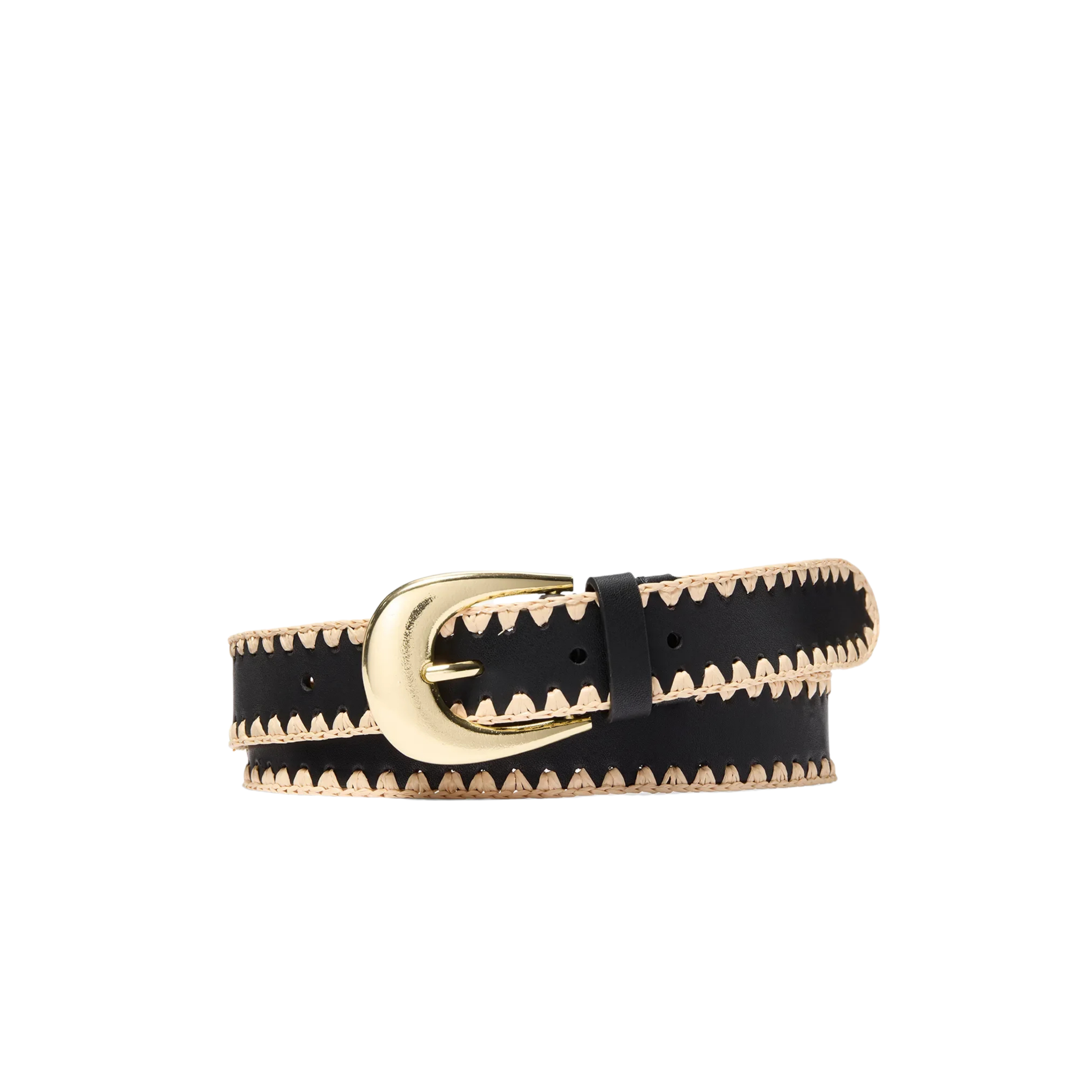 Michael Kors Women Whipstitched Belt - Brown