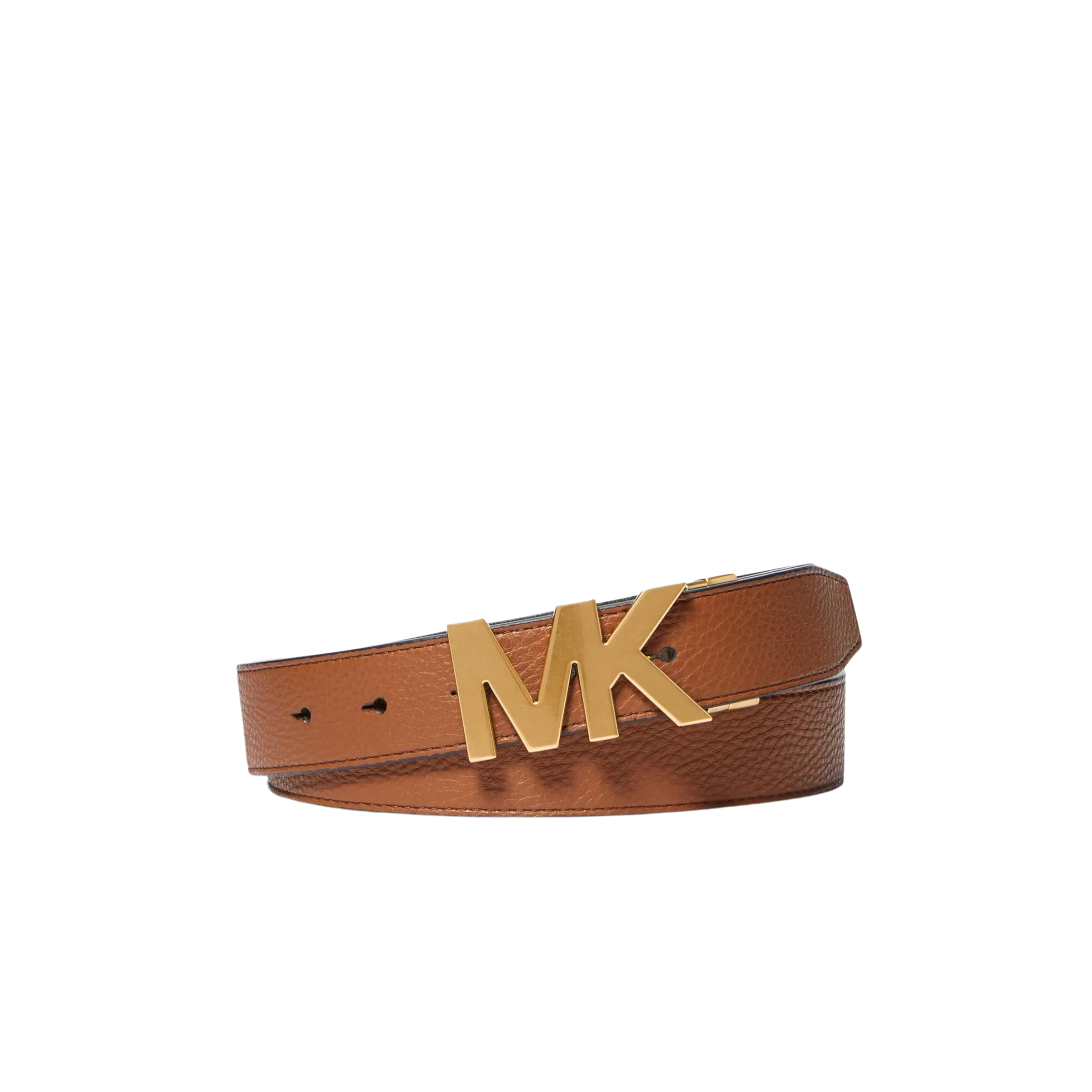 Michael Kors Men Reversible Signature Logo Buckle Belt - Luggage