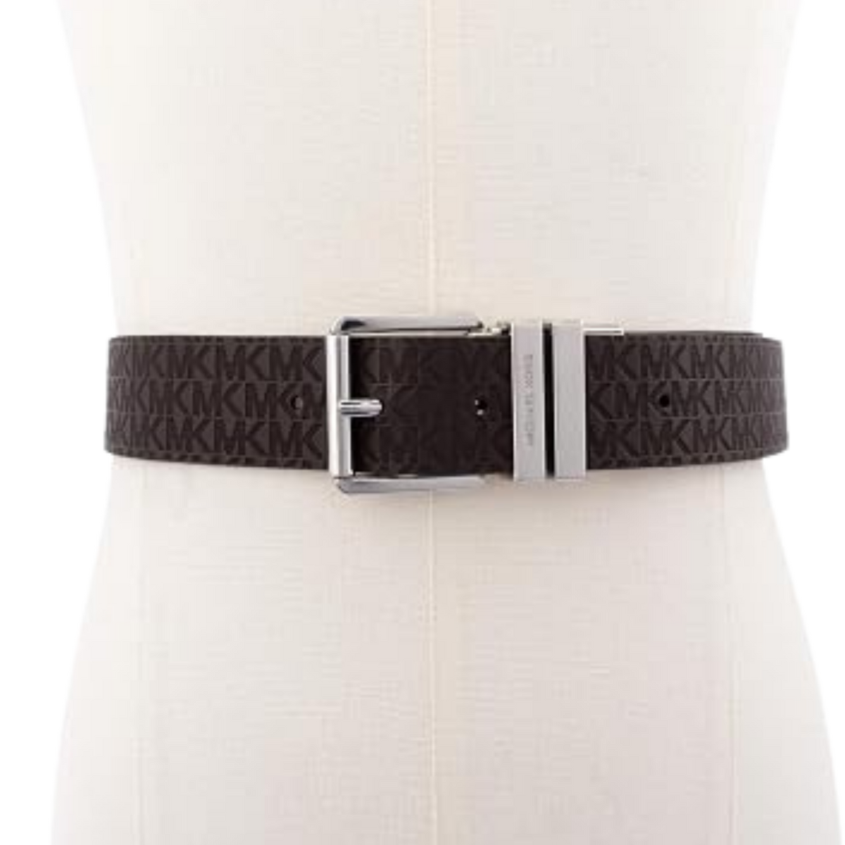 Michael Kors Women 1.5 Inch Leather Reversible Belt - Chocolate