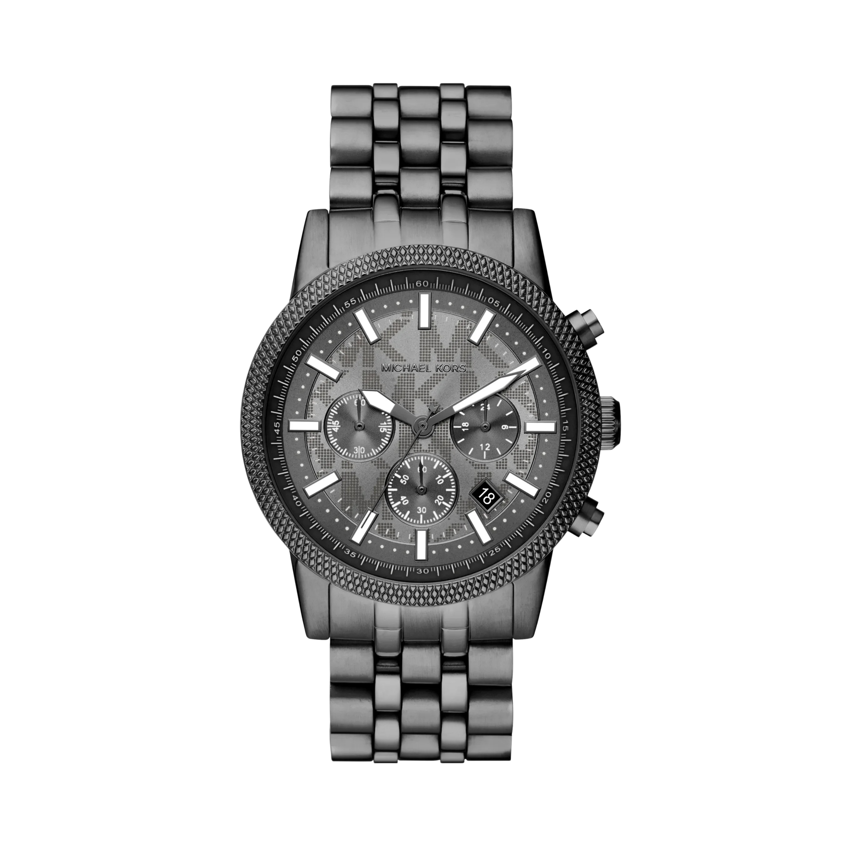 Michael Kors Men Oversized Hutton Gunmetal Watch - Gunmetal