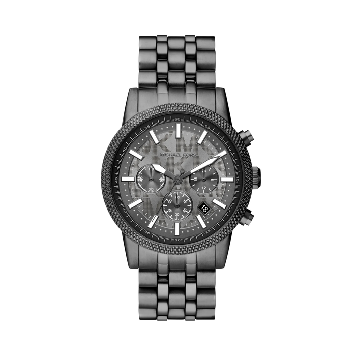 Michael Kors Men Oversized Hutton Gunmetal Watch - Gunmetal