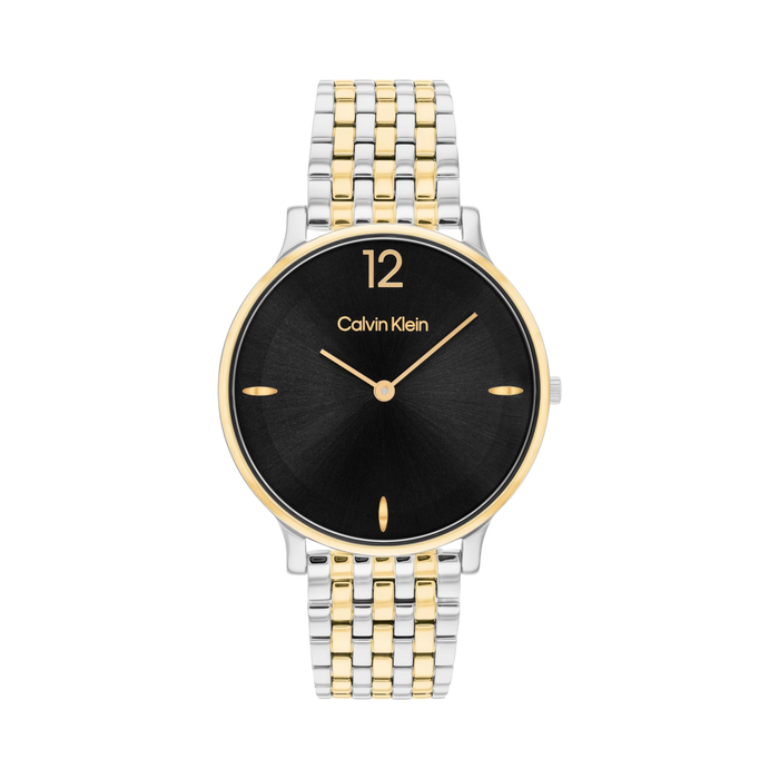 Calvin Klein Women Luxe Quartz Watch - Two Tone