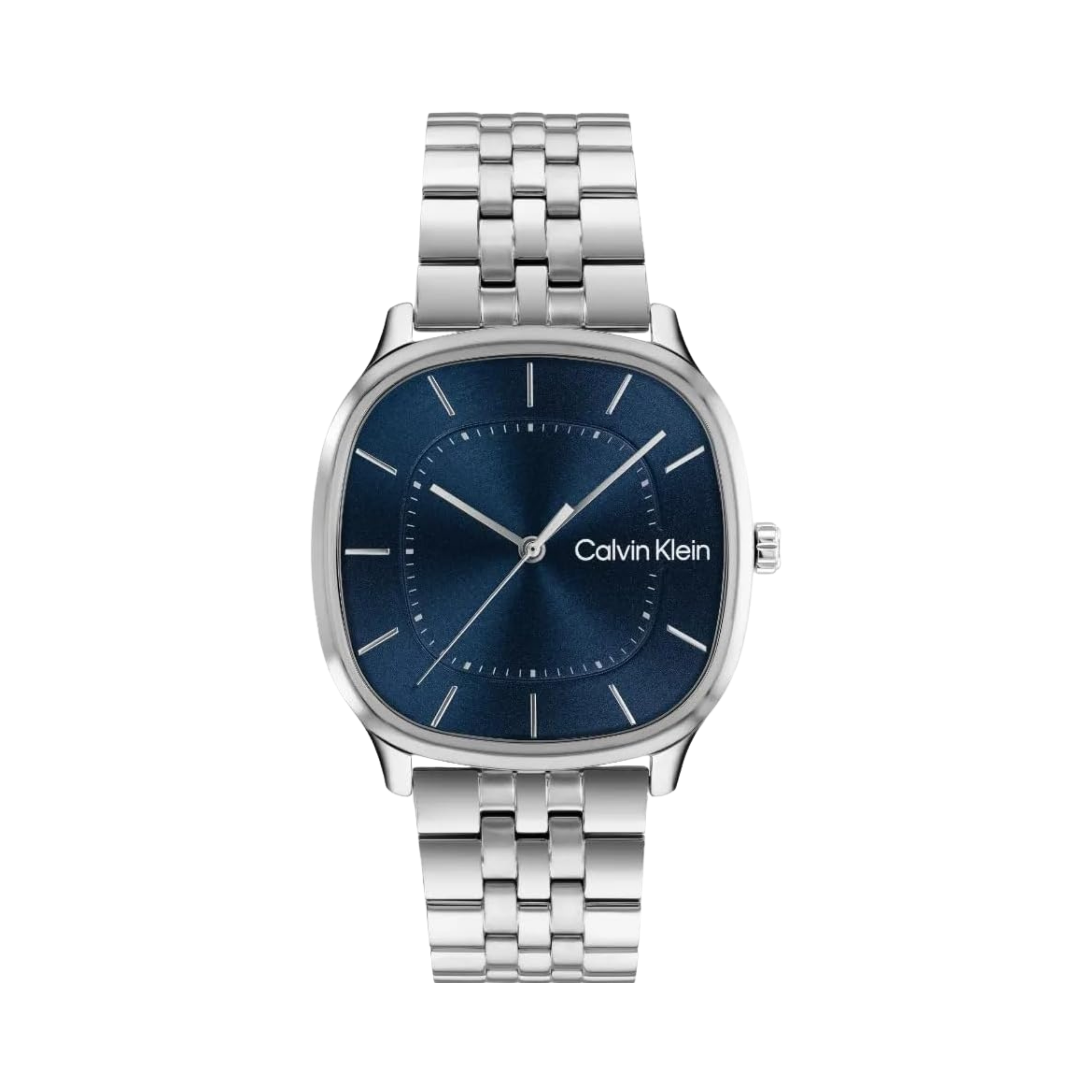 Calvin Klein Men CK Shape Watch - Silver Blue
