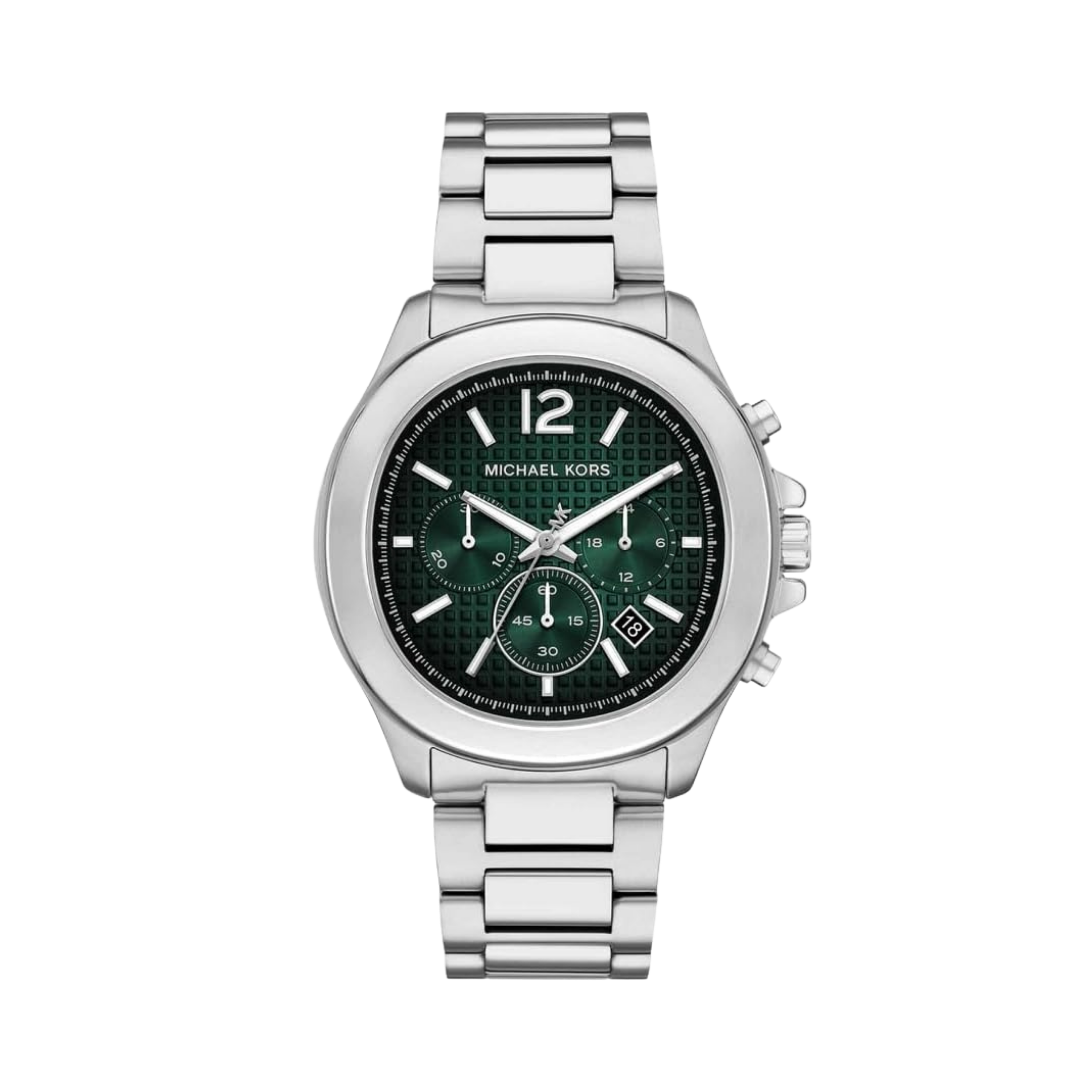 Michael Kors Men Sage Stainless Steel Watch - Silver