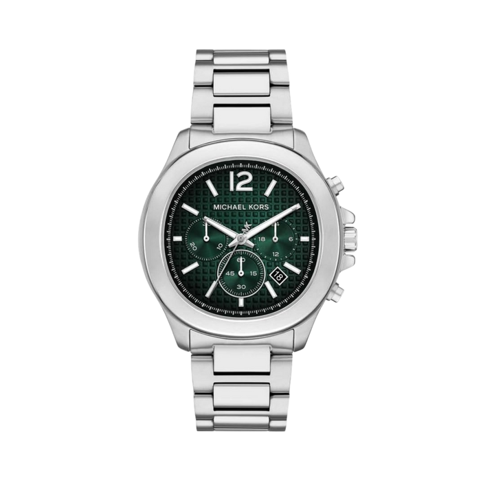 Michael Kors Men Sage Stainless Steel Watch - Silver