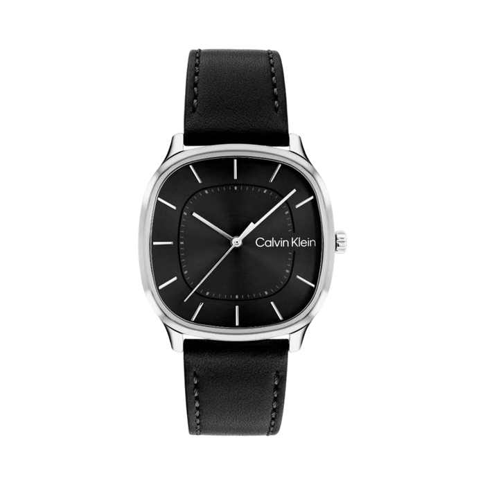 Calvin Klein Men CK Shape Watch - Black Silver