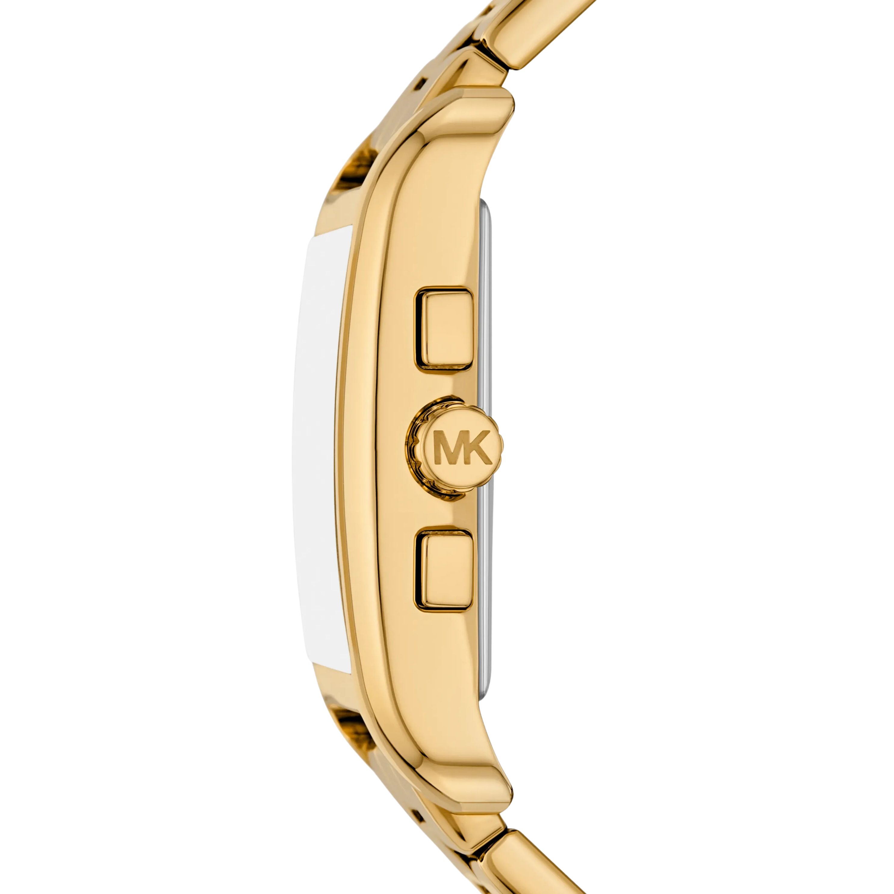 Michael Kors Women Monroe Gold Tone Watch - Gold Black
