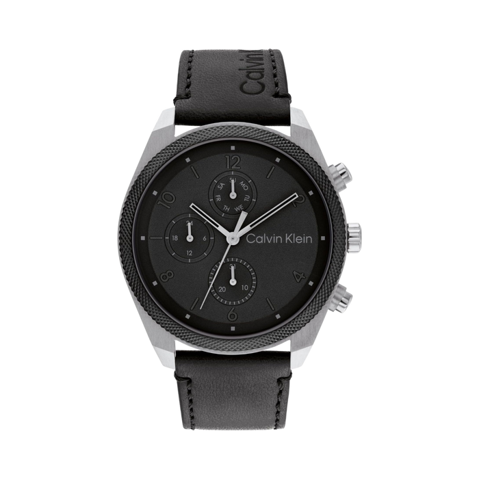 Calvin Klein Men Impact Watch - Black Silver