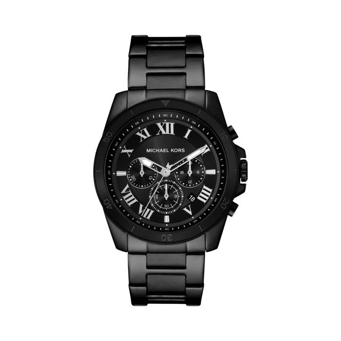 Michael Kors Men Ale Stainless Steel Watch - Black