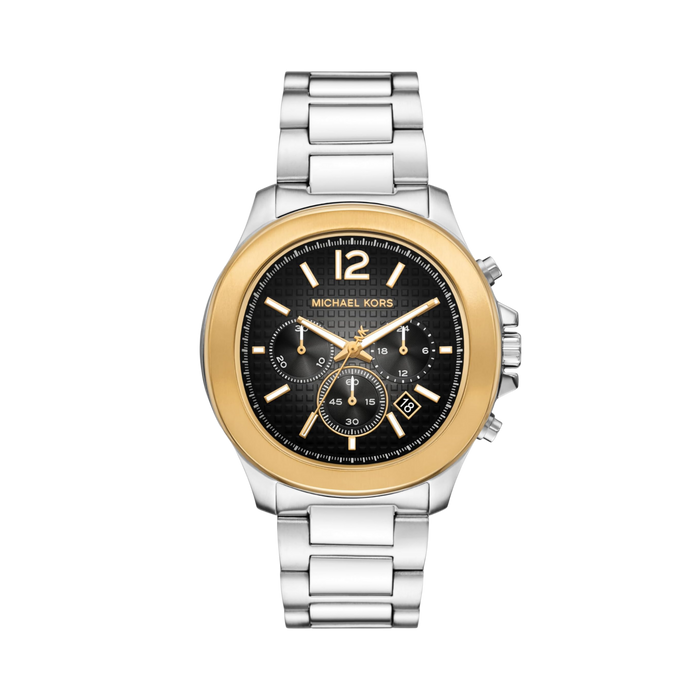 Michael Kors Men Sage Stainless Steel Watch - Two Tone