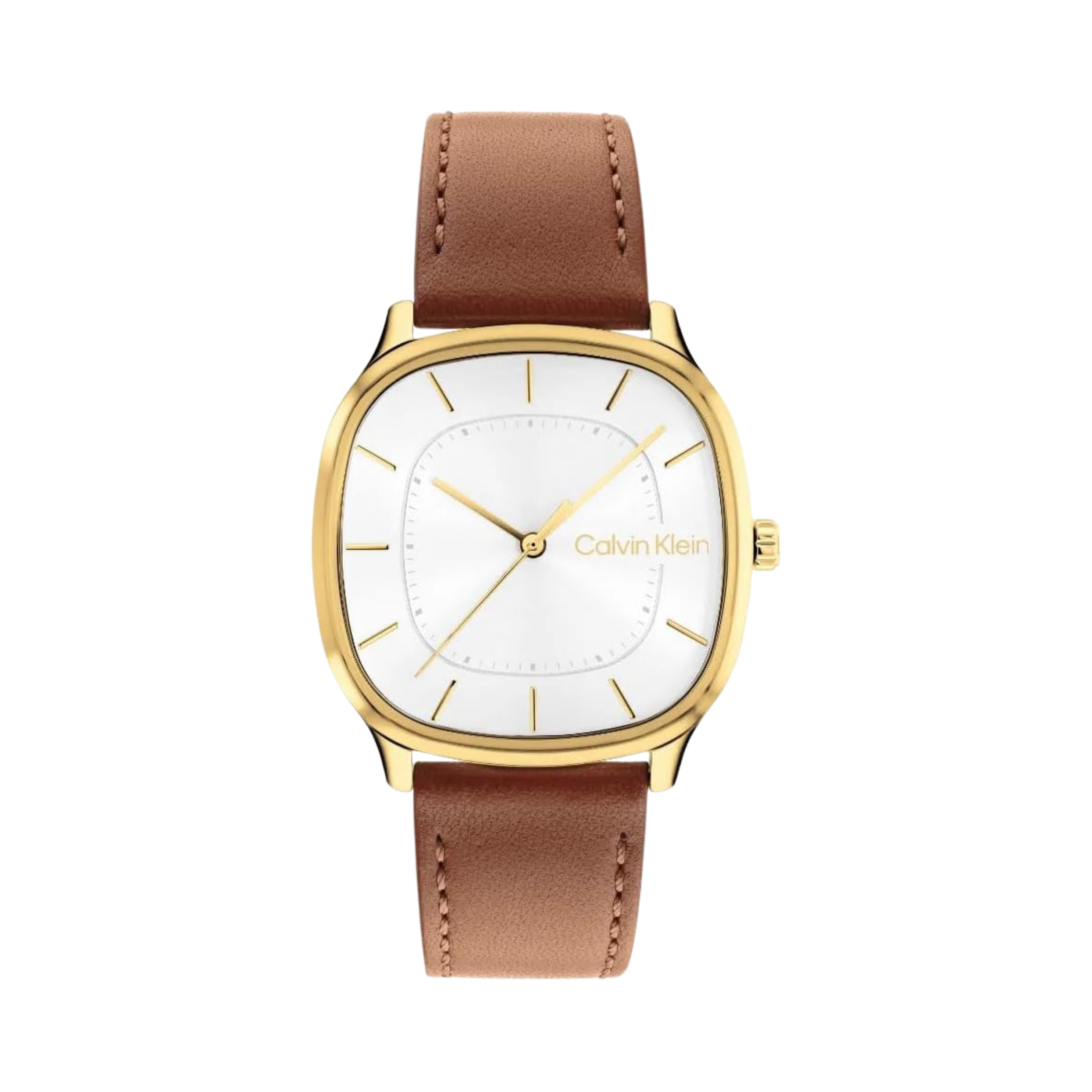 Calvin Klein Men CK Shape Watch - Tan
