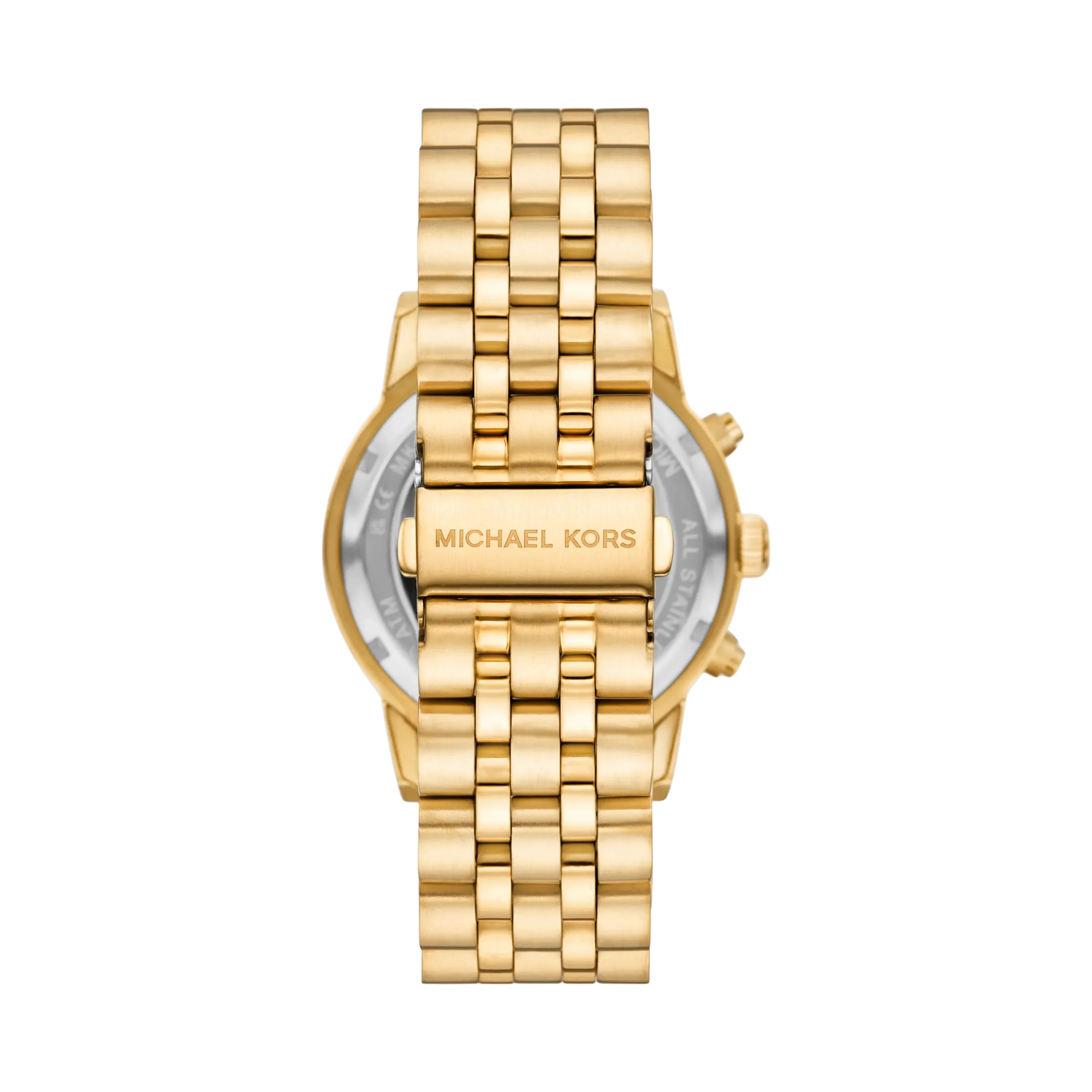 Michael Kors Men Oversized Hutton Gold Tone Watch - Gold