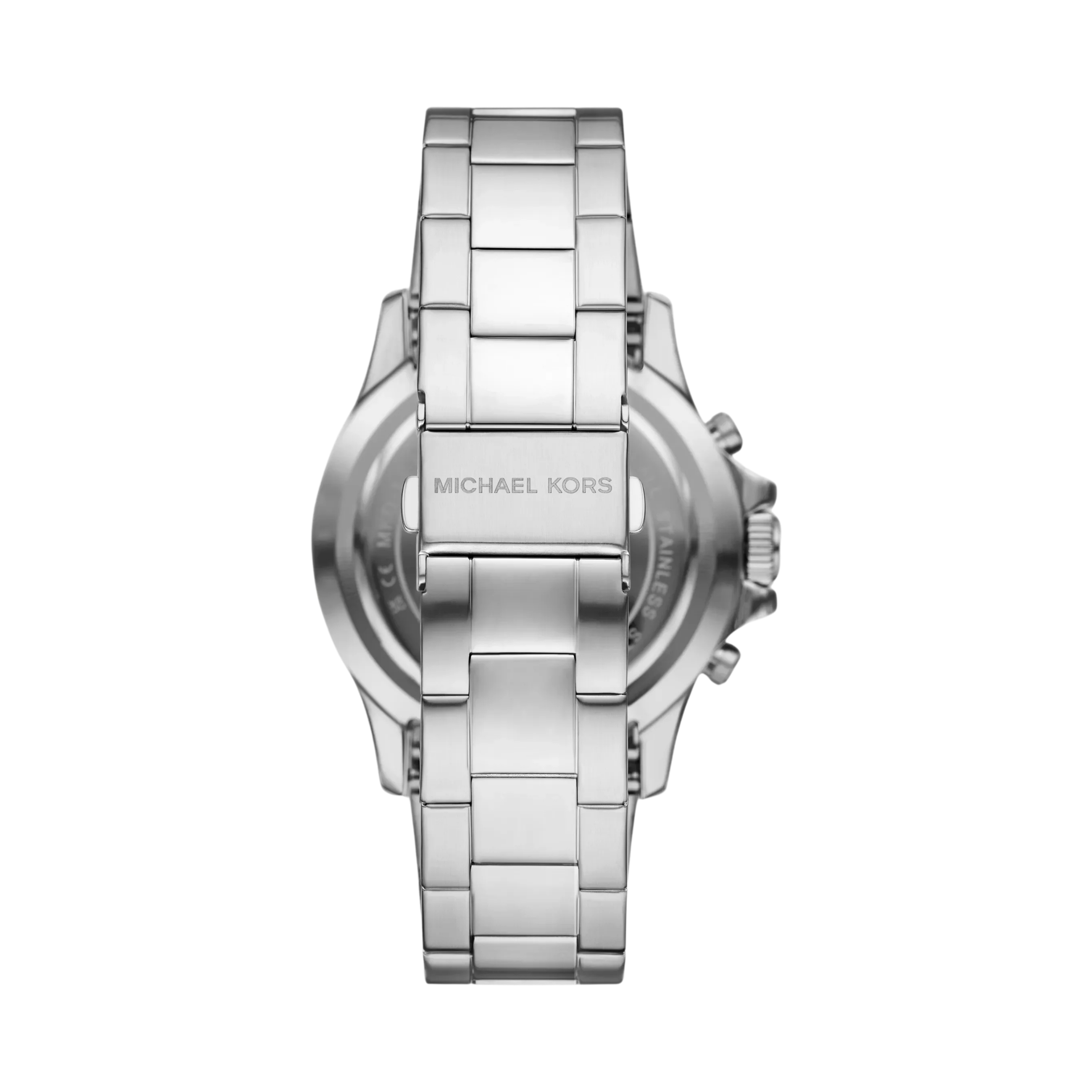 Michael Kors Men Oversized Everest Silver Tone Watch - Silver