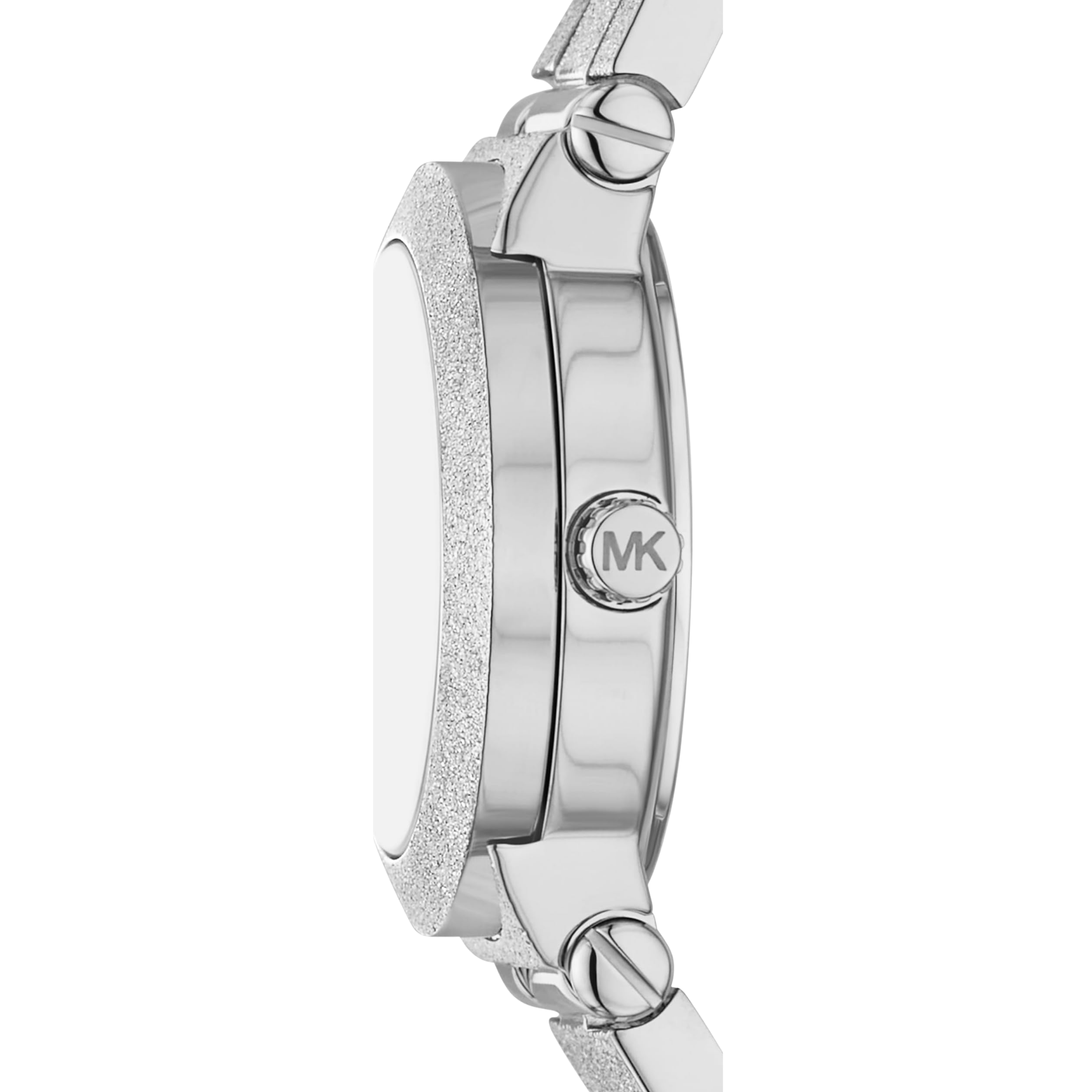 Michael Kors Women Billie Stainless Steel Bracelet Watch - Petite Silver Frosted