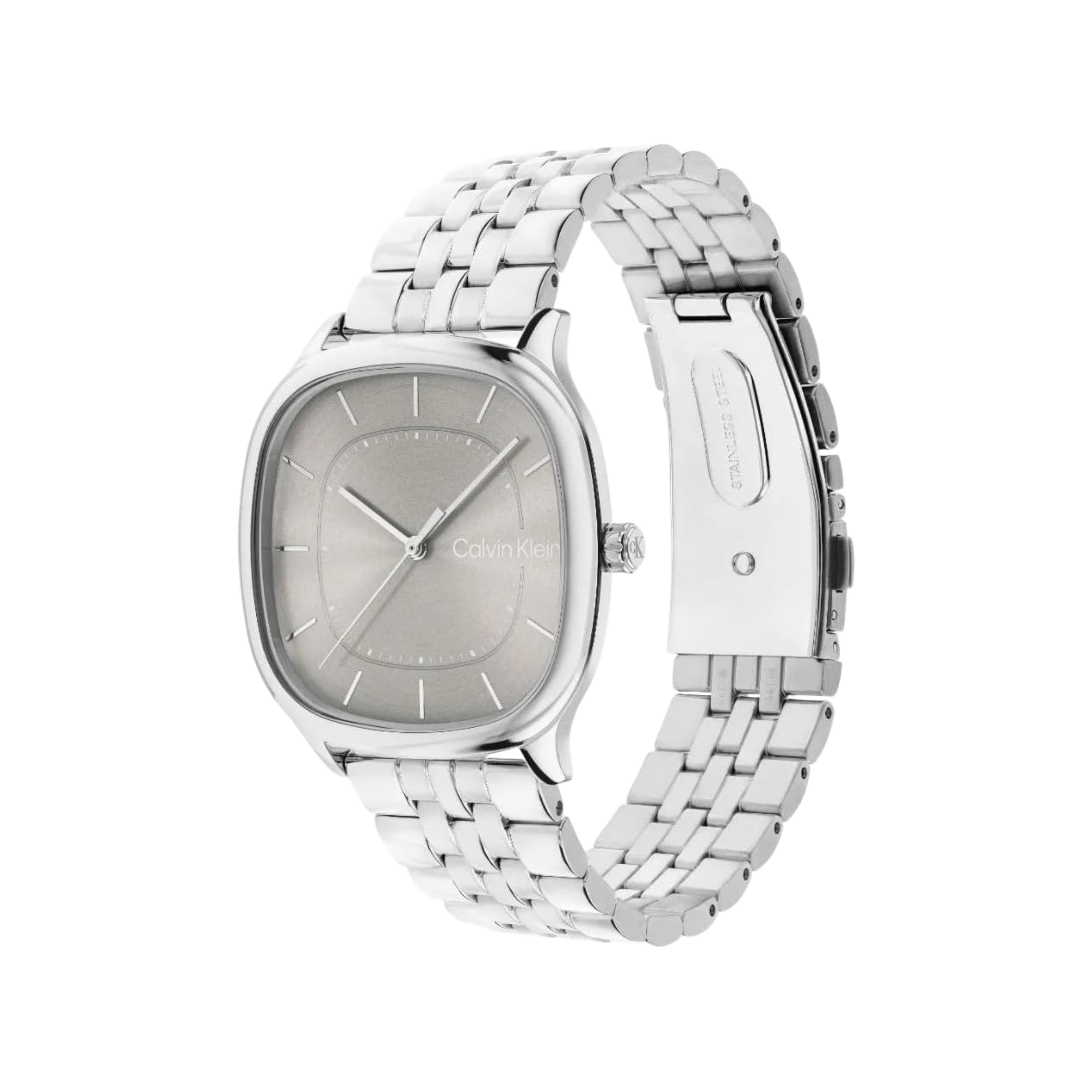 Calvin Klein Men CK Shape Watch - Silver