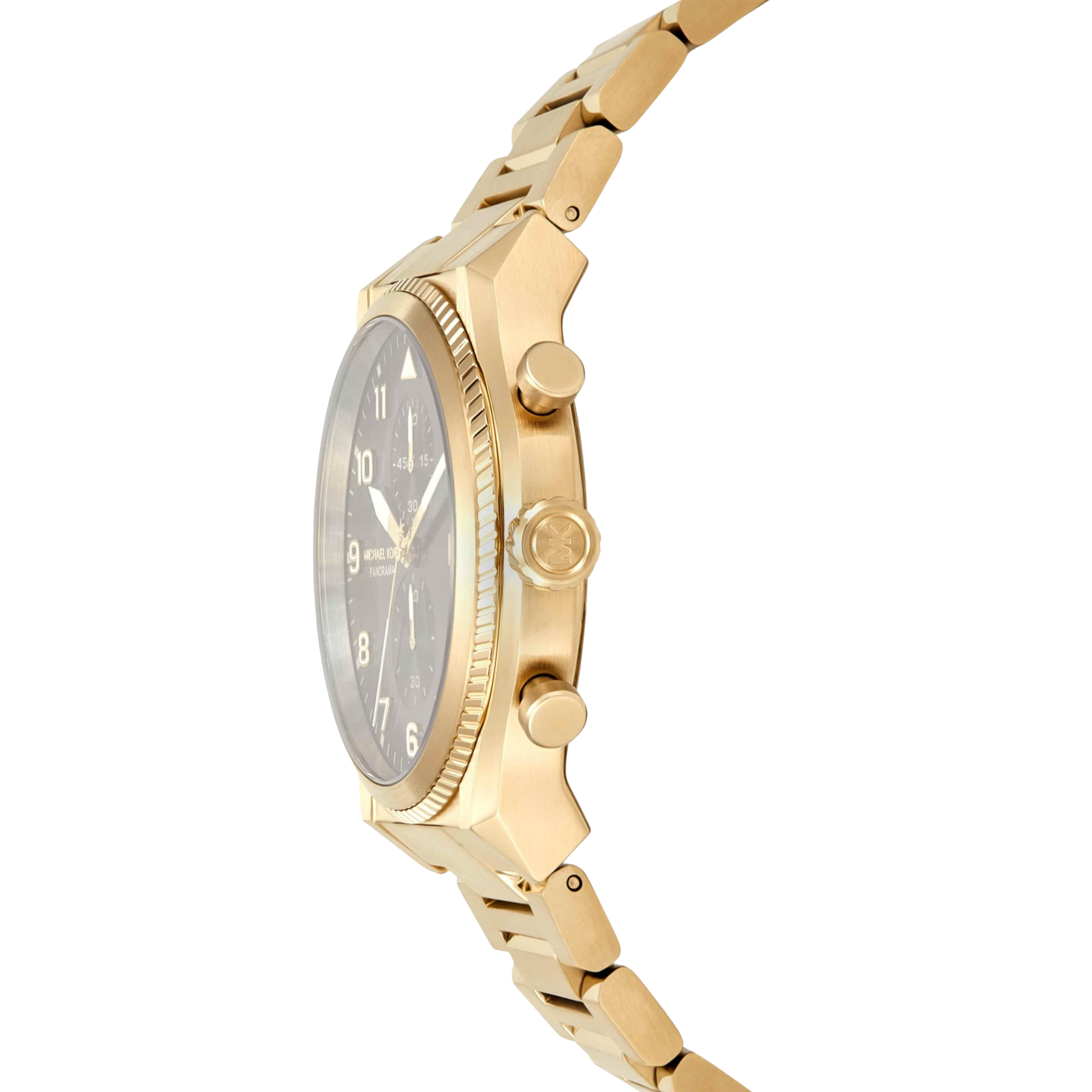 Michael Kors Men Panorama Stainless Steel Watch - Gold Bracelet