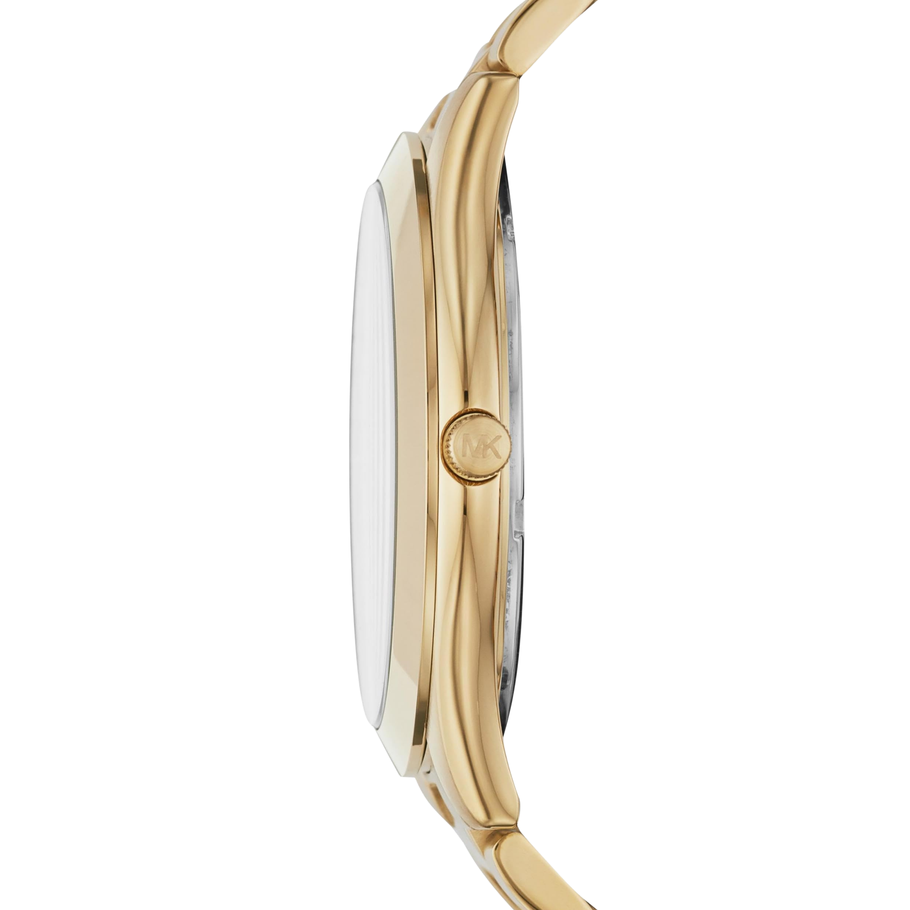 Michael Kors Men Oversized Slim Runway Watch - Gold Black