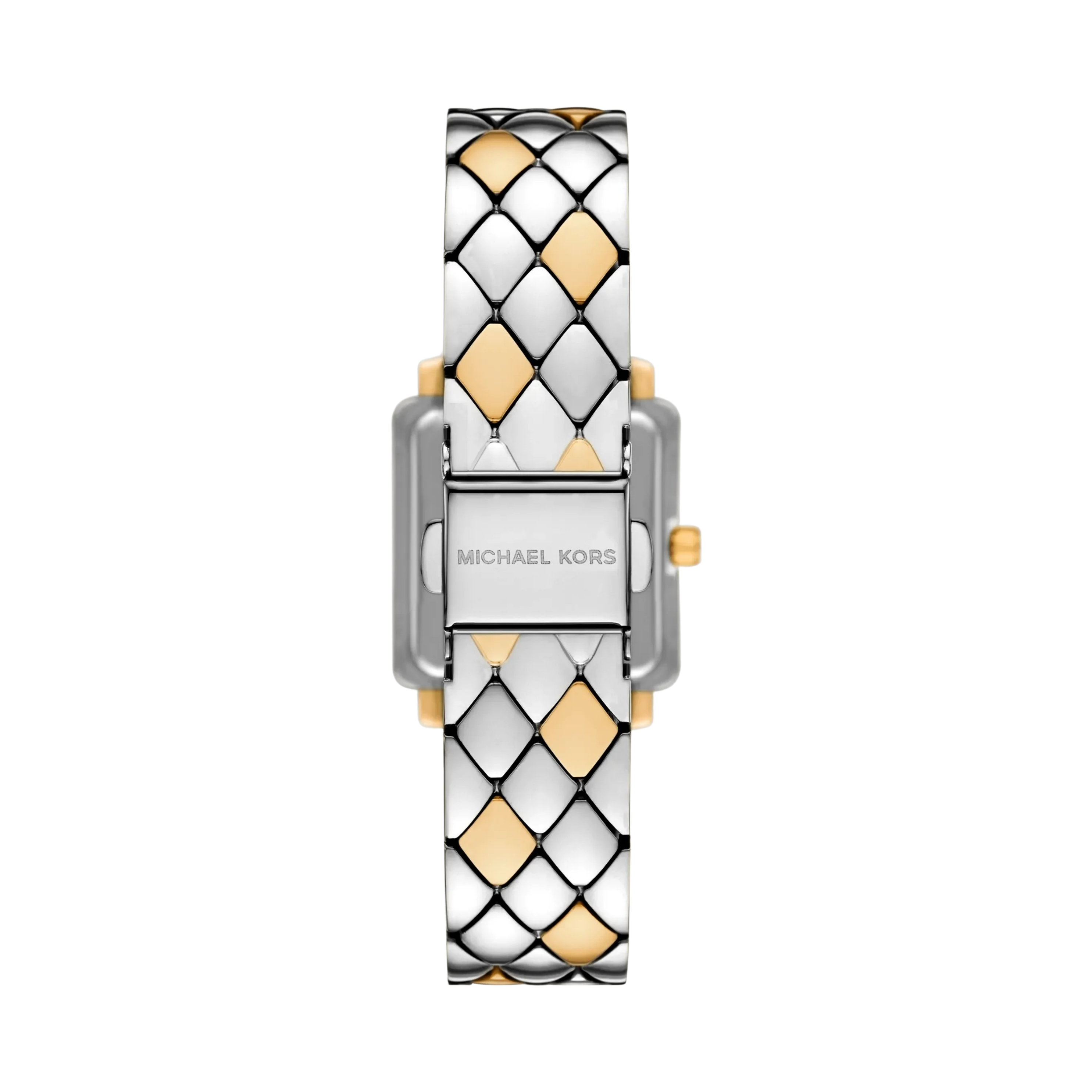 Michael Kors Women Petite Gwynn Pavé Two Tone Watch - Silver Gold
