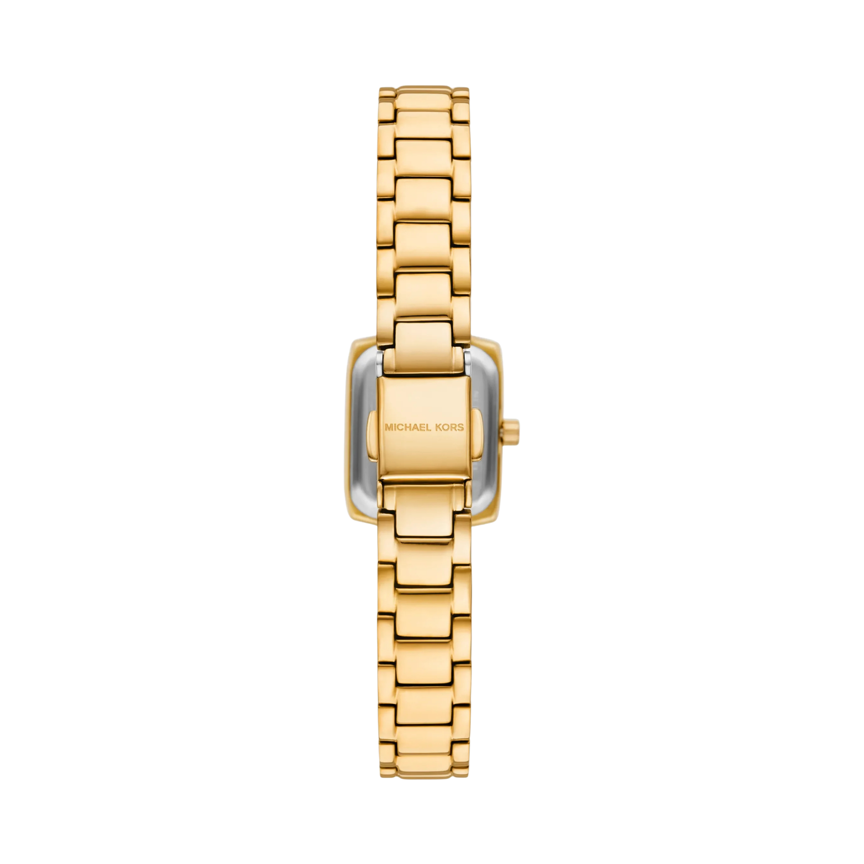 Michael Kors Women Micro Alane Pave Gold Tone Watch - Gold