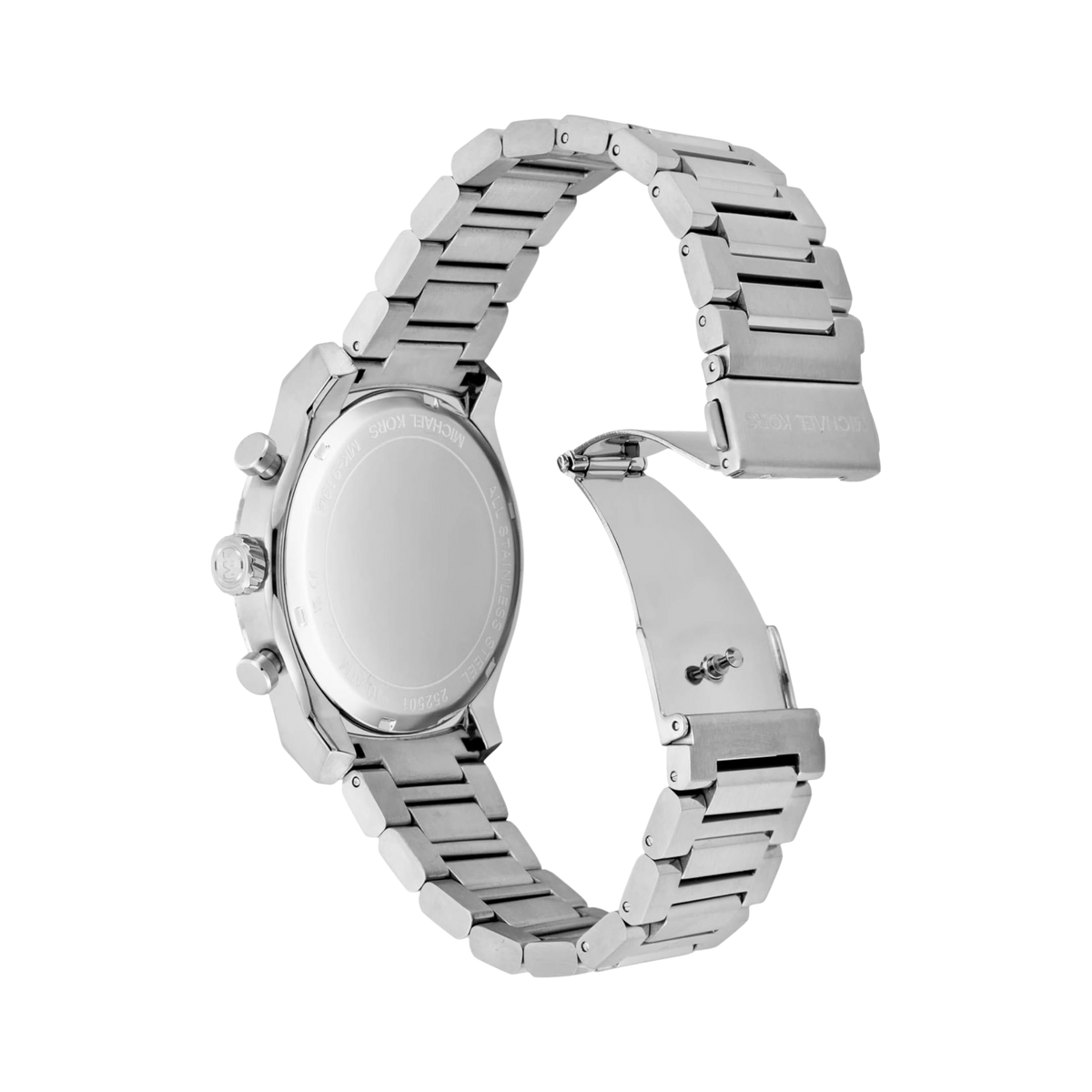 Michael Kors Men Panorama Stainless Steel Watch - Silver Bracelet