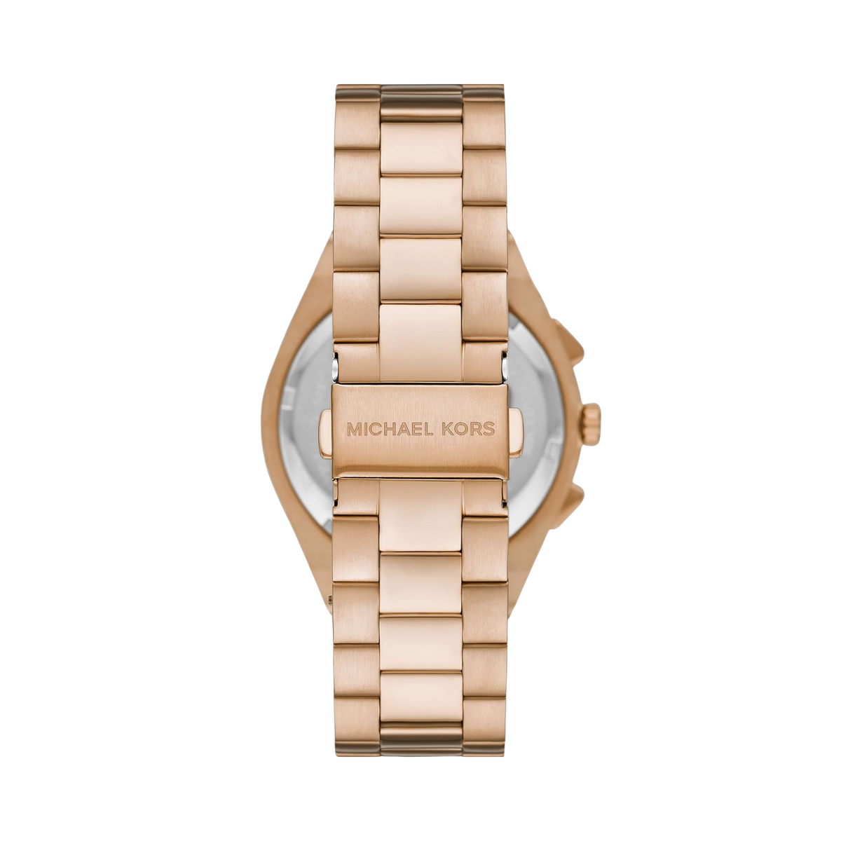 Michael Kors Men Lennox Stainless Steel Chronograph Watch - Beige Gold Black