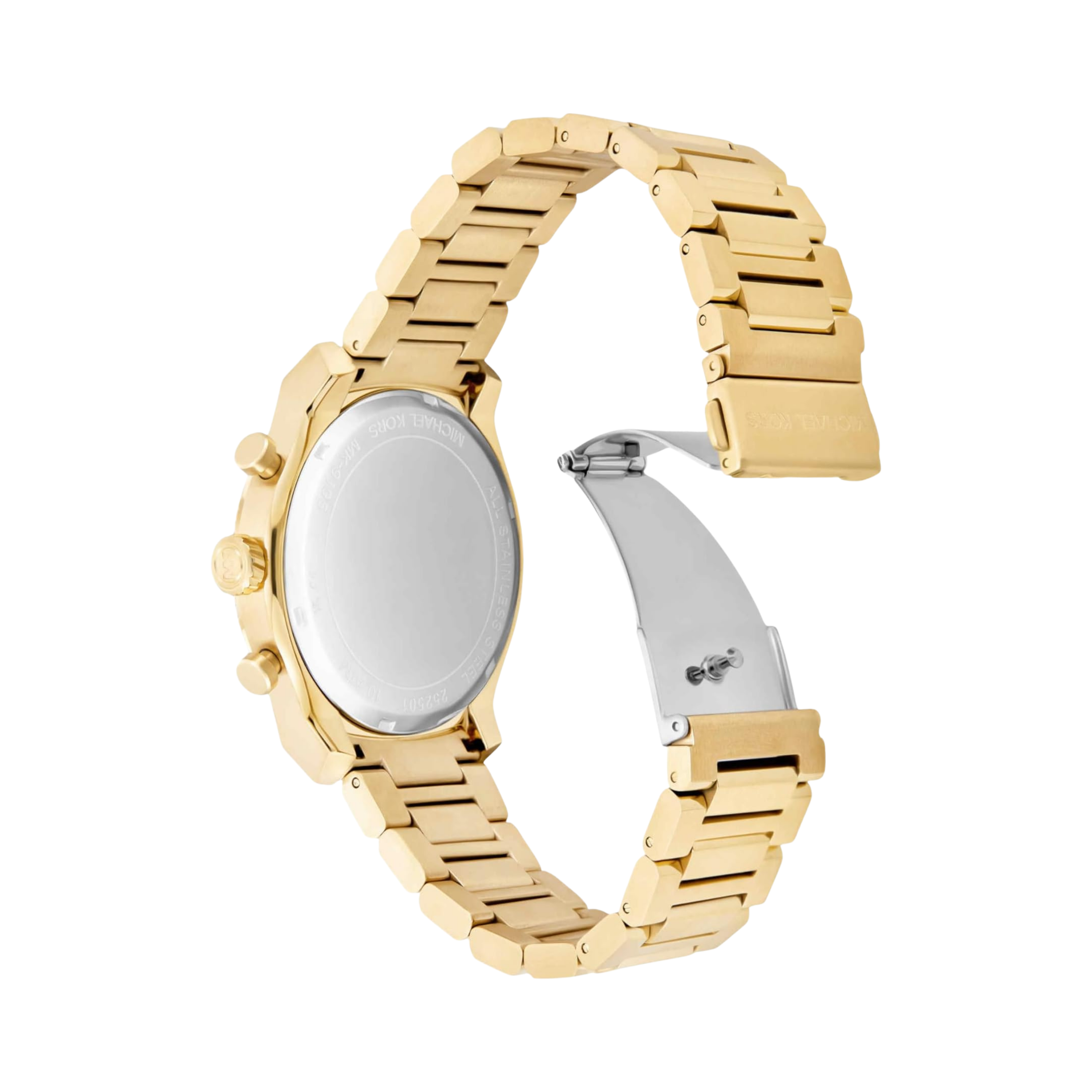 Michael Kors Men Panorama Stainless Steel Watch - Gold Bracelet
