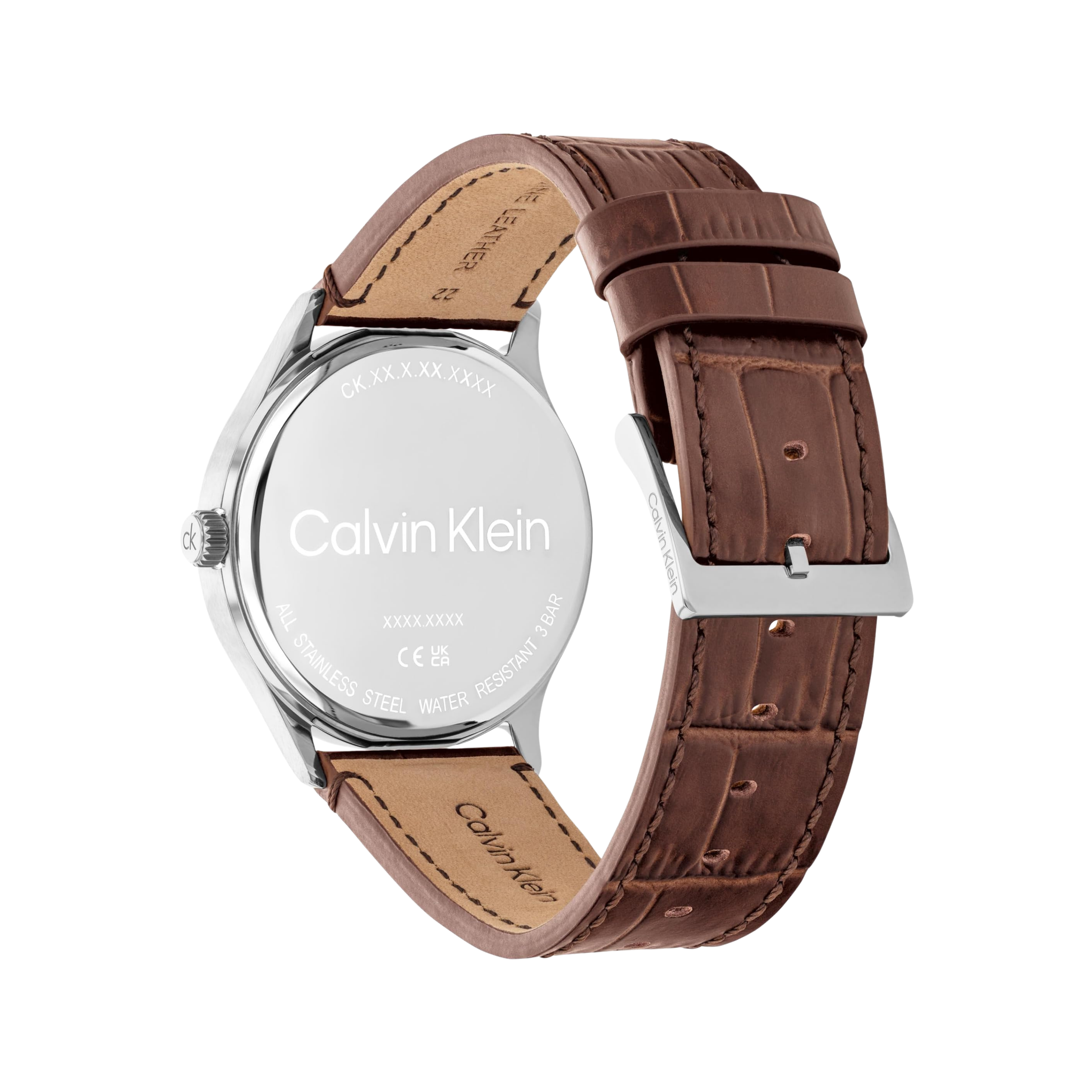Calvin Klein Men Tailored Quartz Watch - Brown Blue