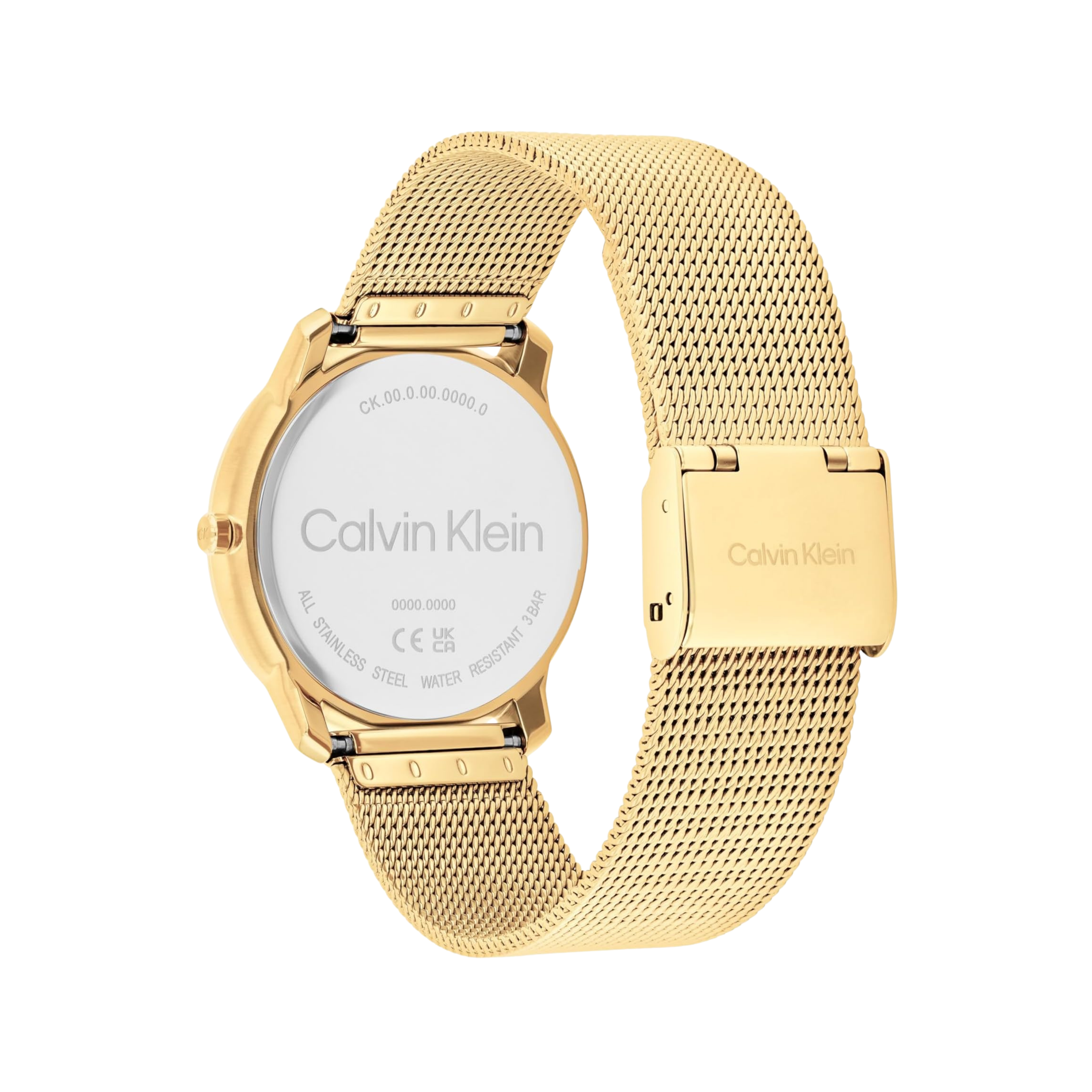 Calvin Klein Women Iconic Watch - Black Gold Mesh
